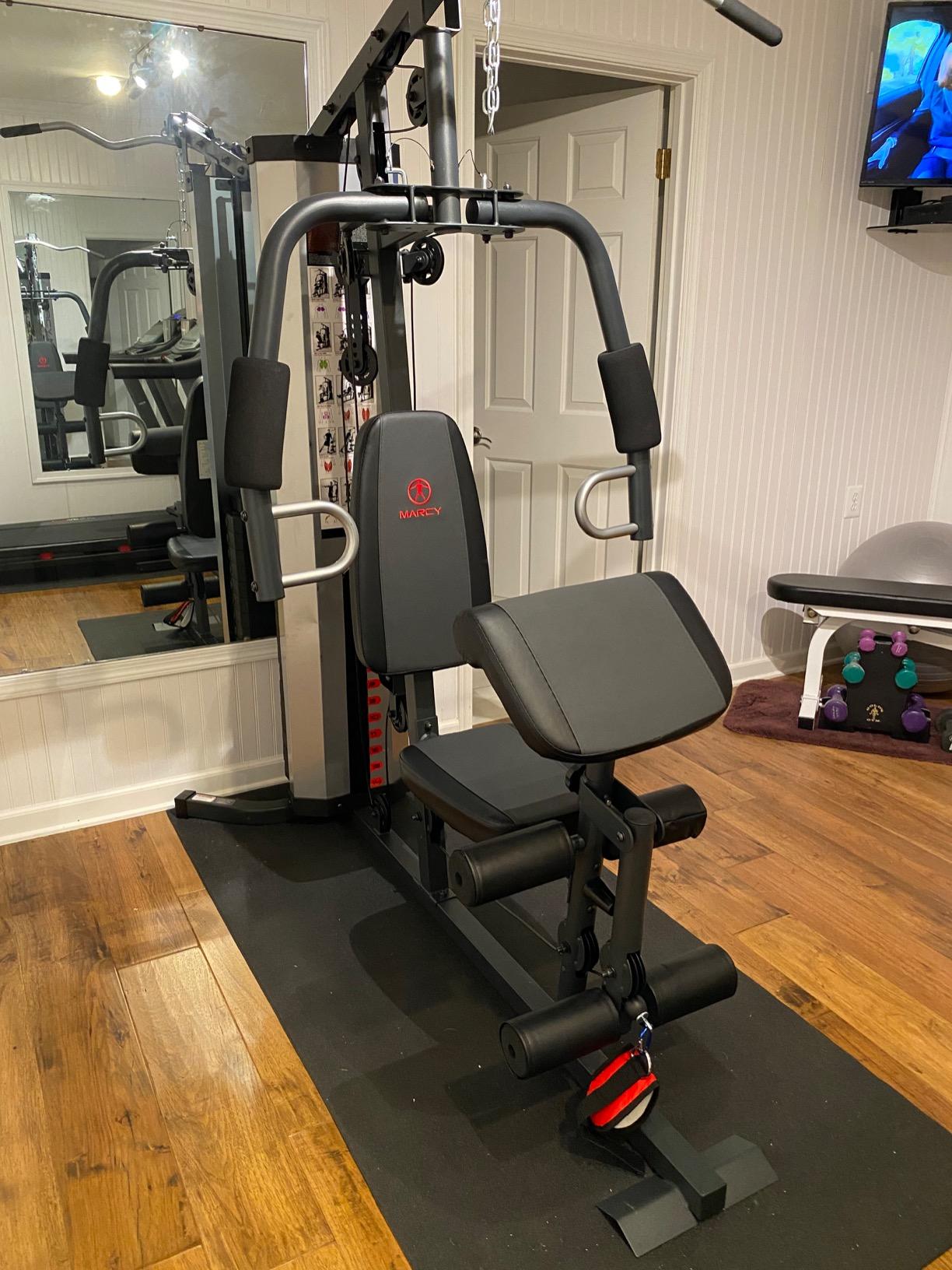 Marcy Multifunctional Workout Station 100lbs to 200lbs Stack Home Gym MWM-988 customer photo 2