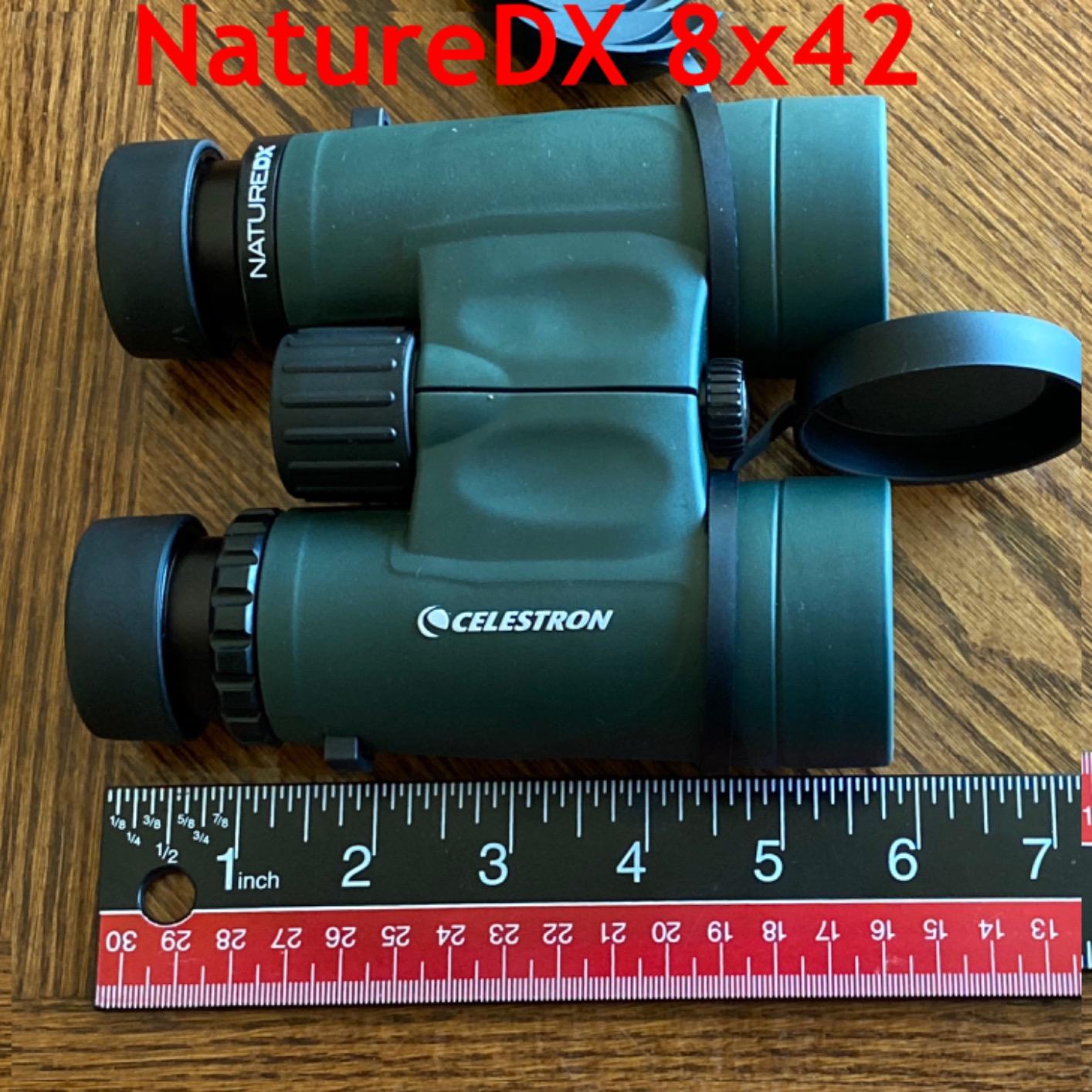 Celestron - Nature DX 8x42 Binoculars - Ideal for Birding and Outdoors - 42mm Objective Lenses - Wide 7.4 Degree Field of View - BaK-4 Prisms - Fully Multi-Coated - Waterproof and Fogproof customer photo 1