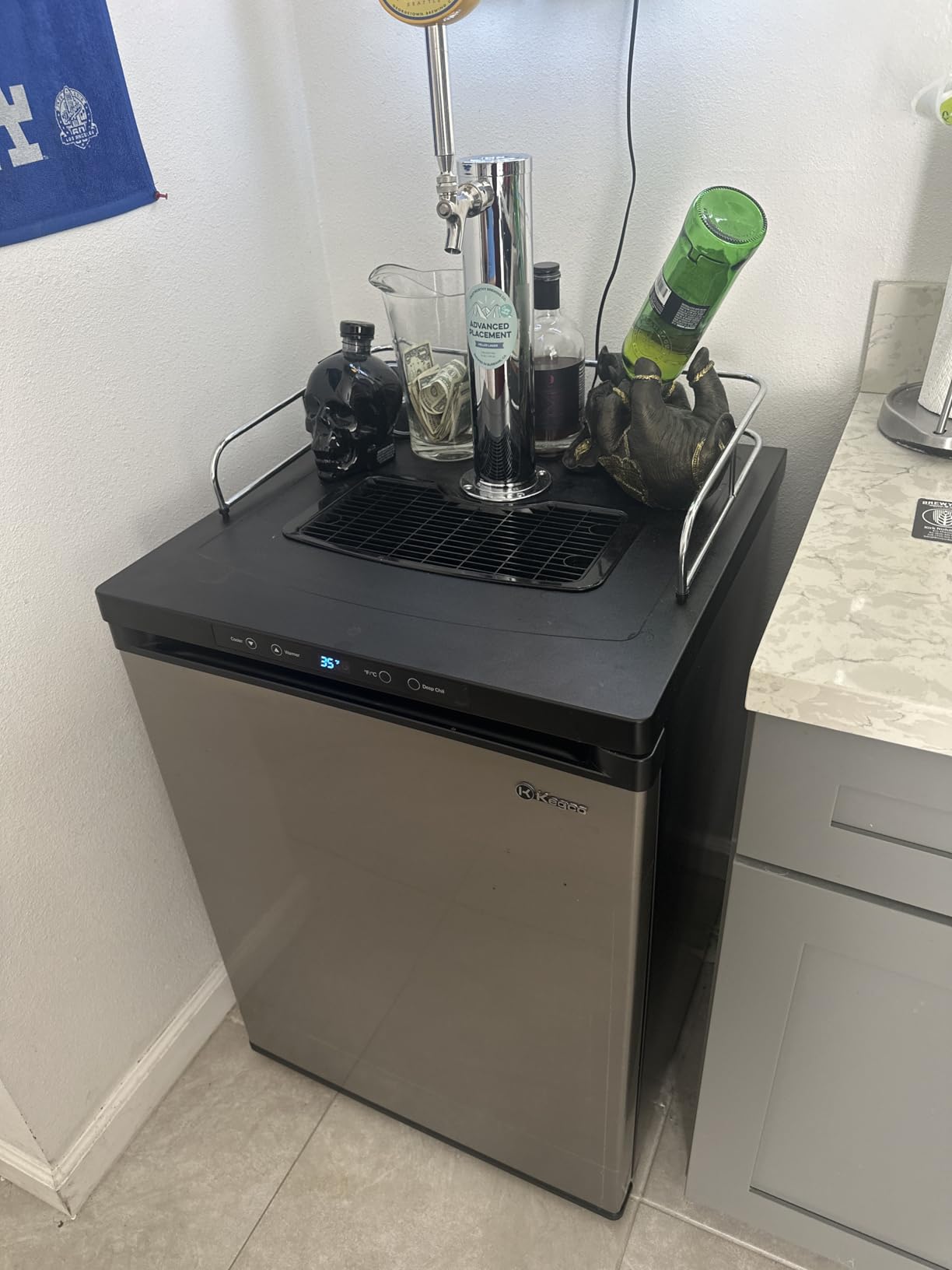 Kegco K309SS-1 Single Tap Stainless Steel Keg Dispenser customer photo 1