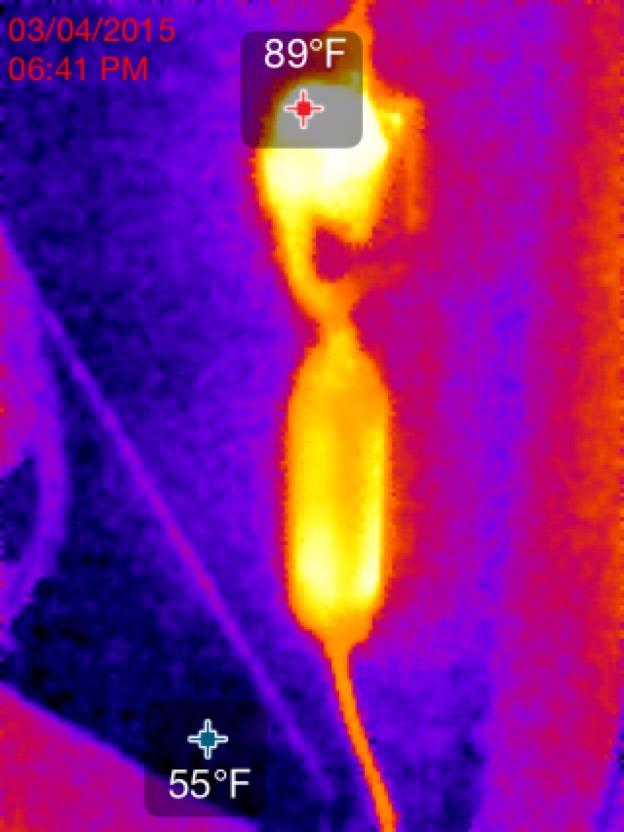 Seek Thermal CompactXR - Outdoor Thermal Imaging Camera for iOS, Black (LT-AAA) customer photo 1