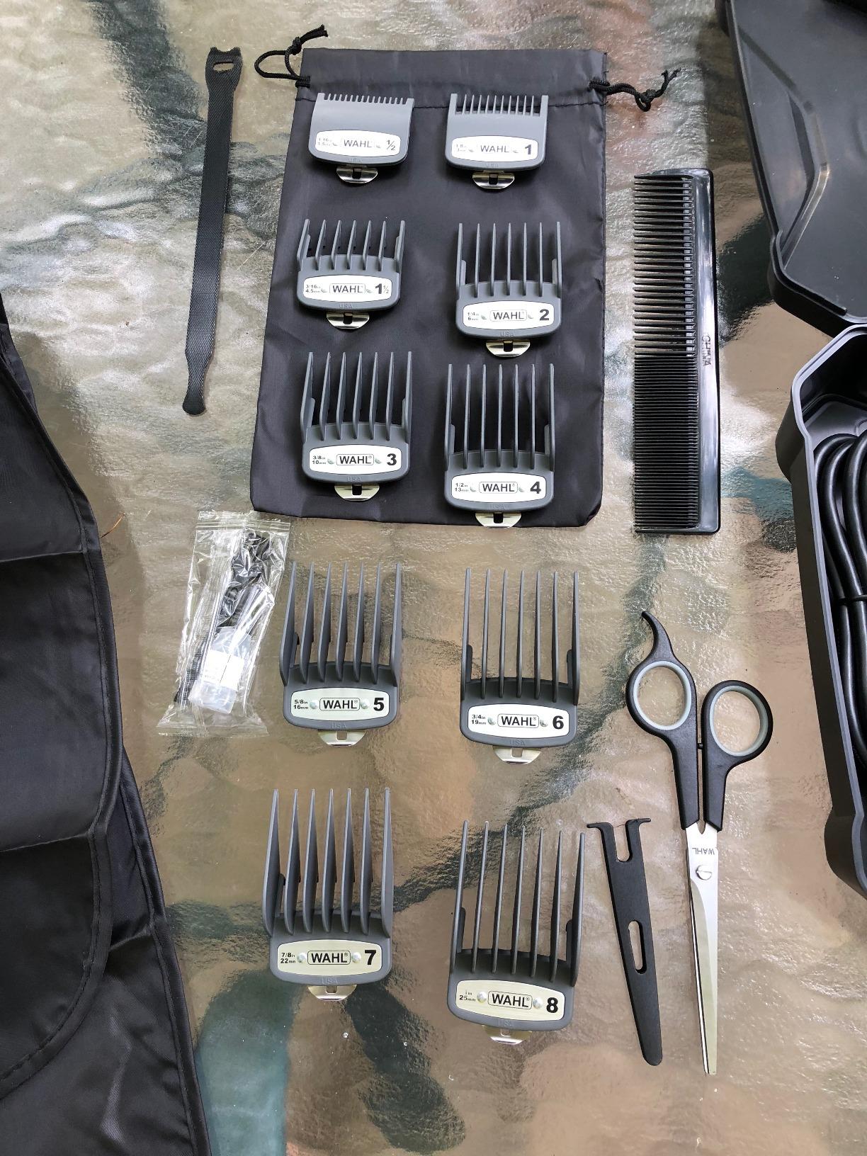 Wahl USA Elite Pro High-Performance Corded Home Haircut & Grooming Kit for Men - Electric Hair Clipper - Model 3029684 customer photo 2