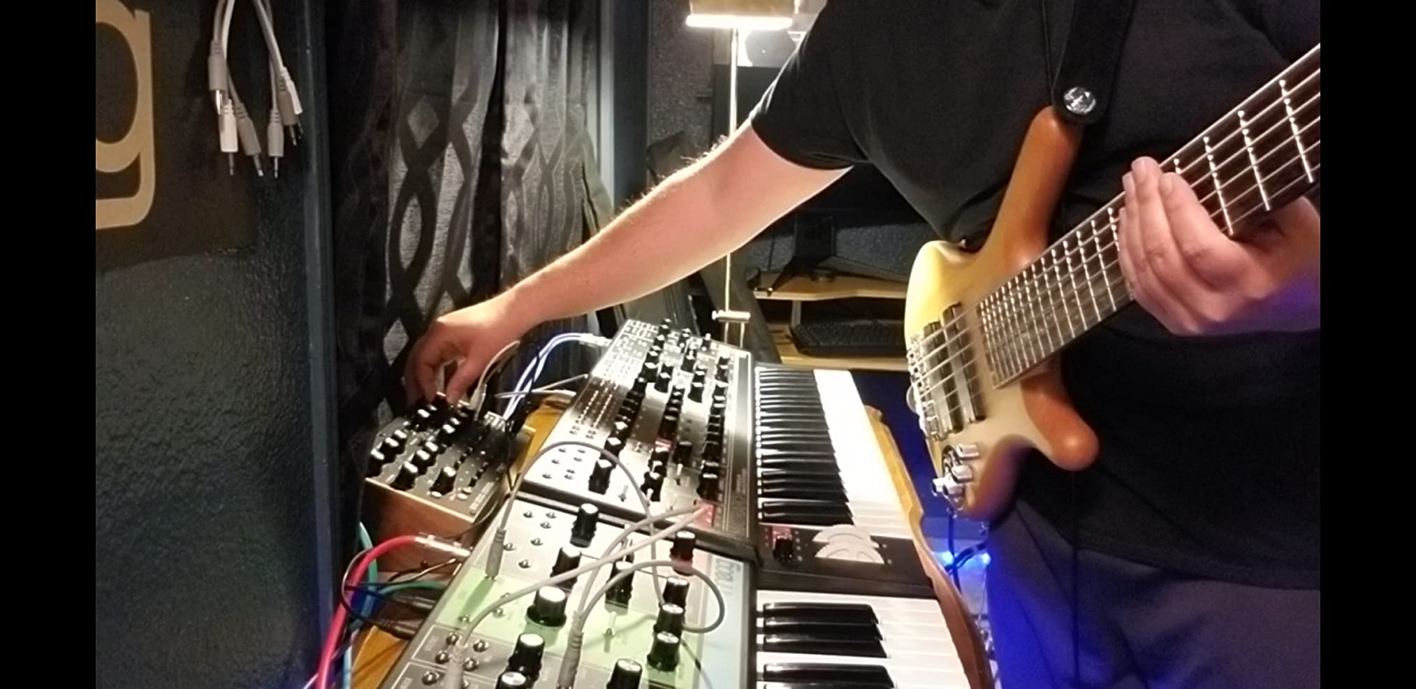 MOOG DFAM Semi-Modular Analog Percussion Synthesizer with 8 Step Sequencer, 24-Point Patch Bay customer photo 2