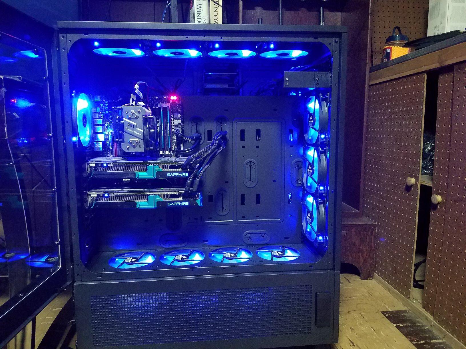 Thermaltake Core W200 Dual System Capable Extreme Water Cooling XL-ATX Fully Modular/Dismantle Stackable Tt Certified Super Tower Computer Case - Black customer photo 2