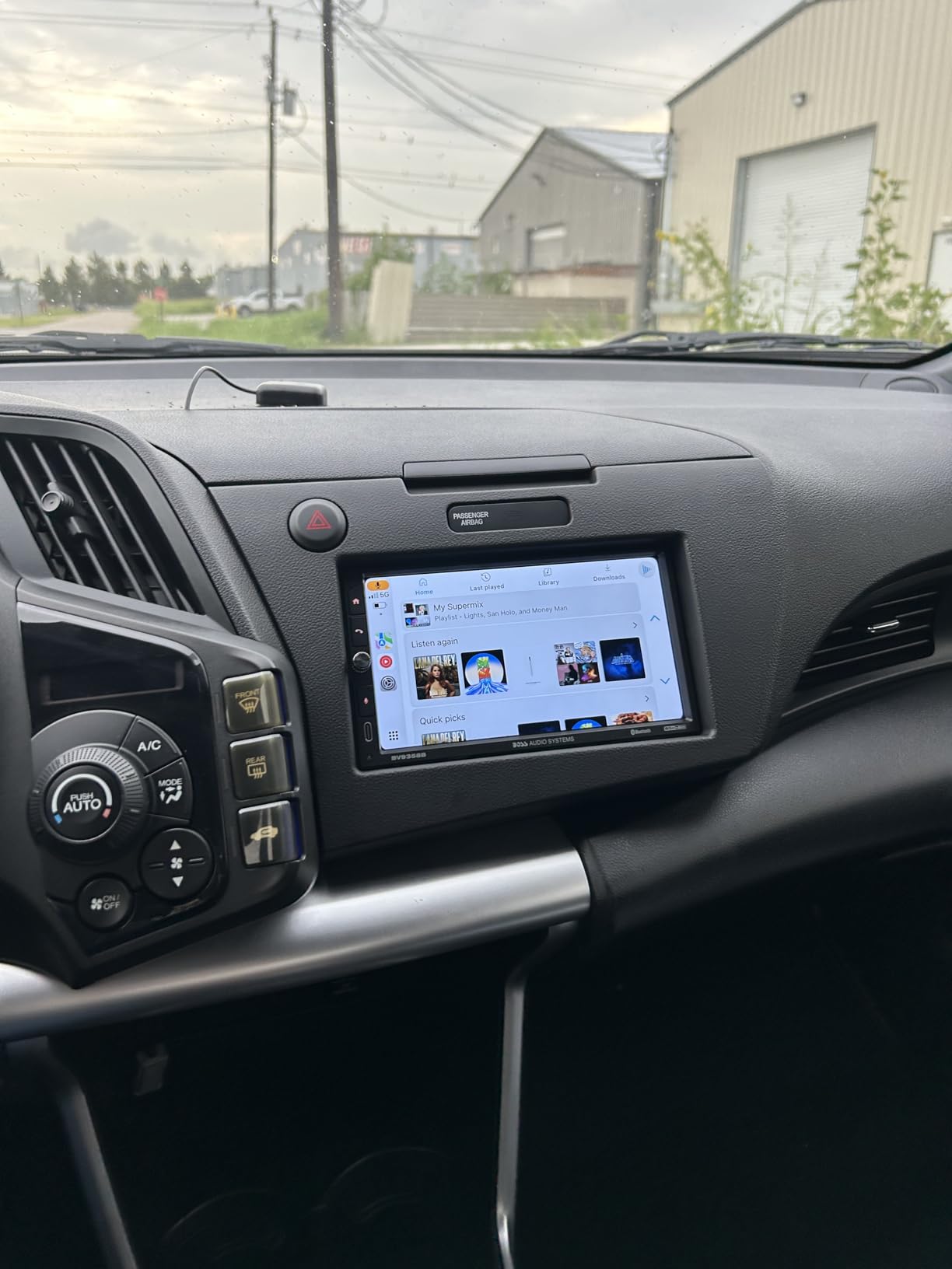 BOSS Audio Systems BV9358B Car Stereo - Wireless CarPlay Android Auto, Double Din, 7 Inch Touchscreen, Bluetooth, NO CD DVD Player, AM/FM Radio Receiver, A/V Input, USB customer photo 2