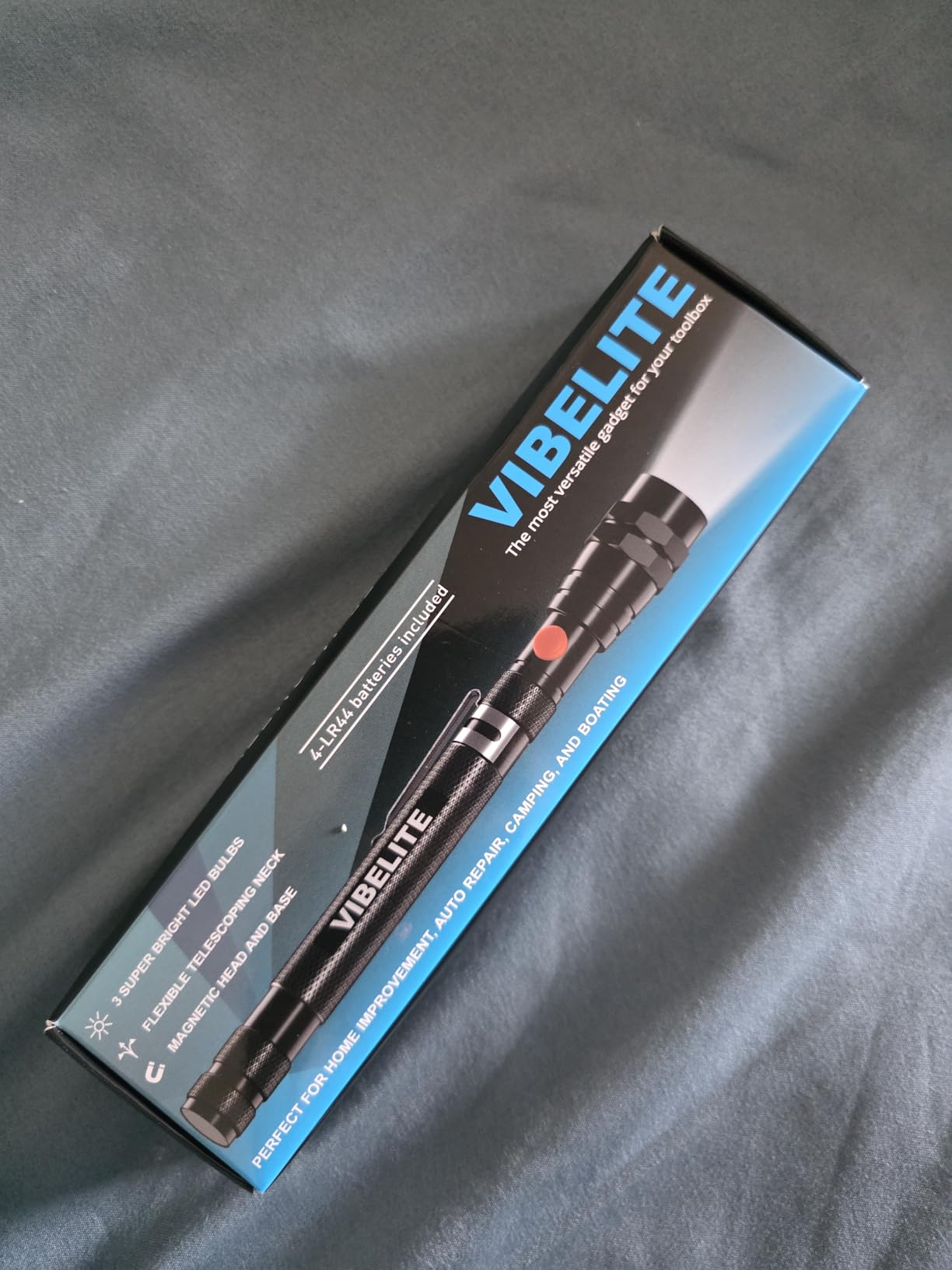 VIBELITE Extendable Magnetic Flashlight with Telescoping Magnet Pickup Tool - Cool Gadget Gifts customer photo 1