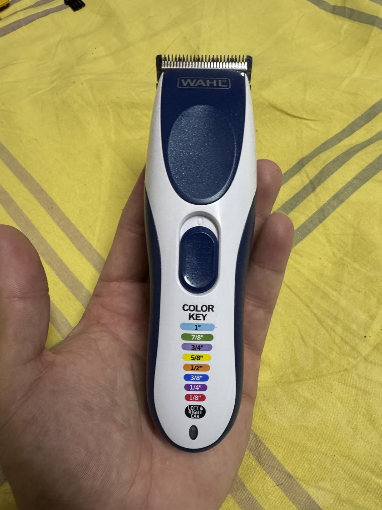 Wahl Color Pro Cordless Rechargeable Hair Clipper & Trimmer - Easy Color-Coded Guide Combs - for Men, Women, & Children - Model 9649P customer photo 2