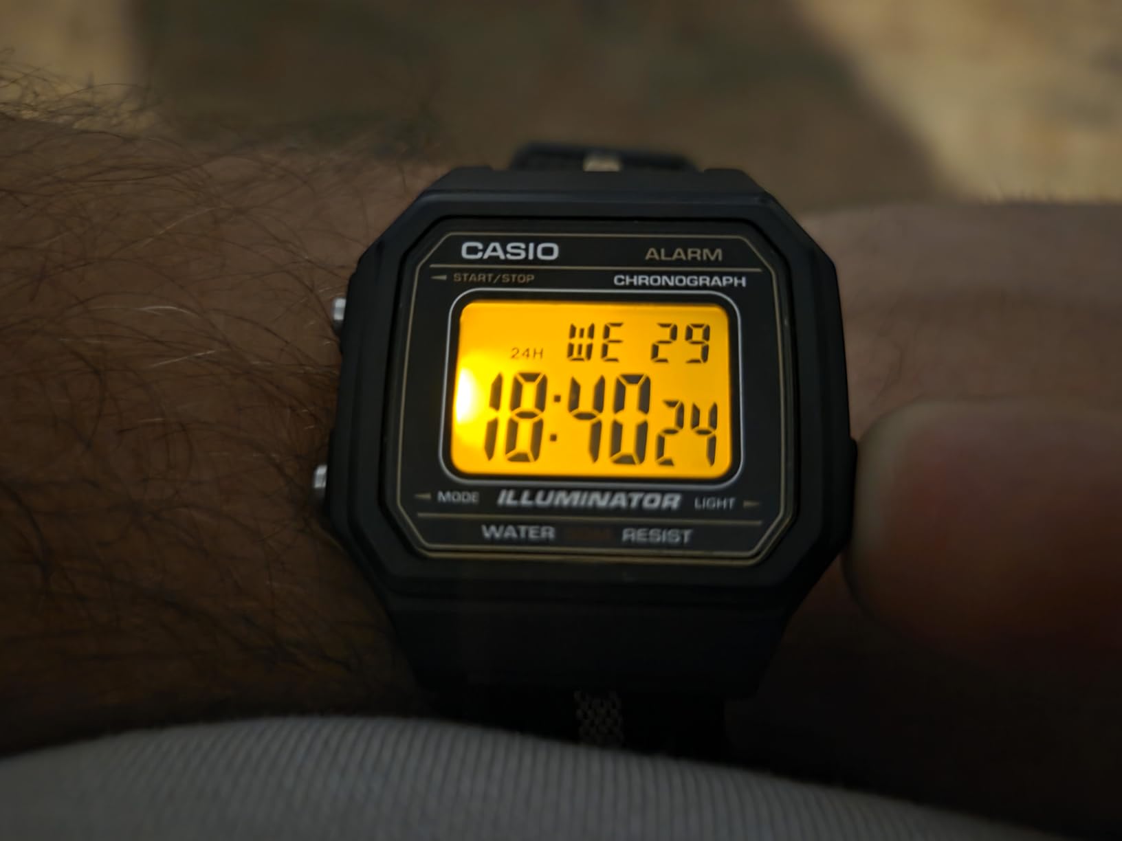 Casio W217H Series | Men's Digital Watch | 50M WR | 1/100 Second Stopwatch | LED Backlight | Countdown Timer | 100 SEC Chronograph | Daily Alarm | Hourly Time Signal | 7 Year Battery customer photo 2