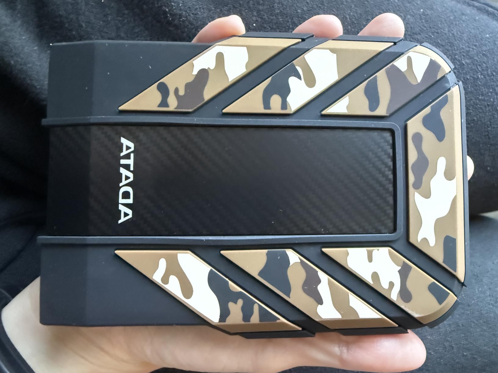 ADATA HD710 Pro - 2 TB External Hard Drive - Shockproof, Waterproof & Dustproof - Durable Storage - For Gamers, Students & Professionals - Mac, PC & Linux Compatible - Blue - AHD710P-2TU31-CBL customer photo 1