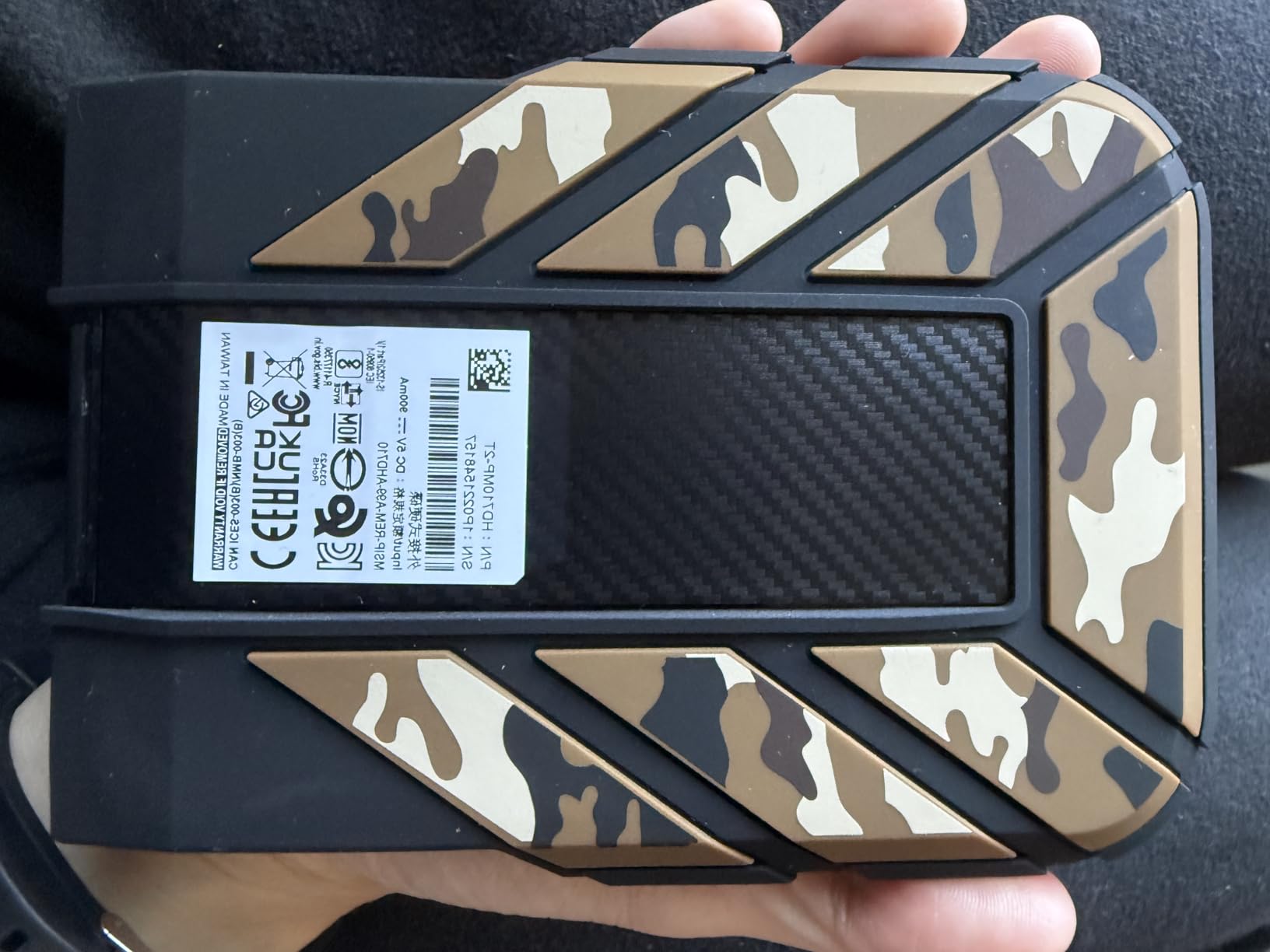 ADATA HD710 Pro - 2 TB External Hard Drive - Shockproof, Waterproof & Dustproof - Durable Storage - For Gamers, Students & Professionals - Mac, PC & Linux Compatible - Blue - AHD710P-2TU31-CBL customer photo 2