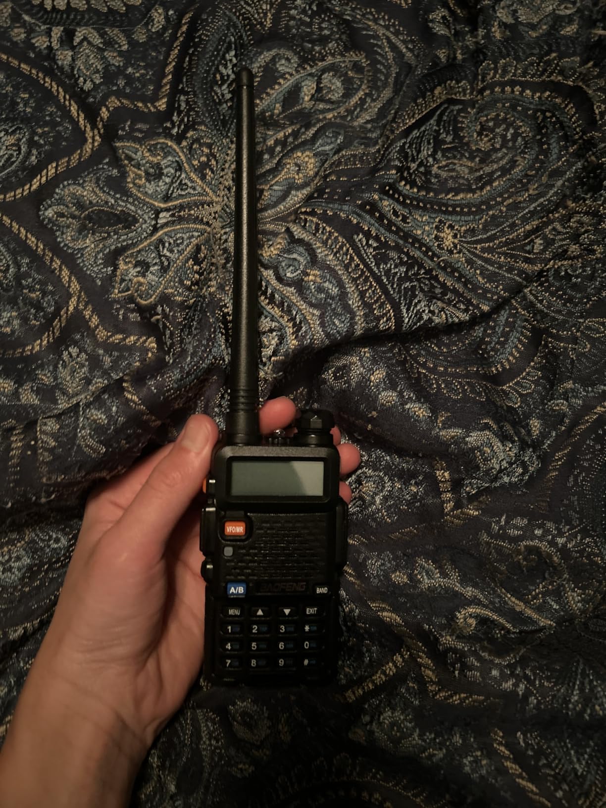 Baofeng UV-5R Two Way Radio Dual Band 144-148/420-450Mhz Walkie Talkie 1800mAh Li-ion Battery (Black) customer photo 1