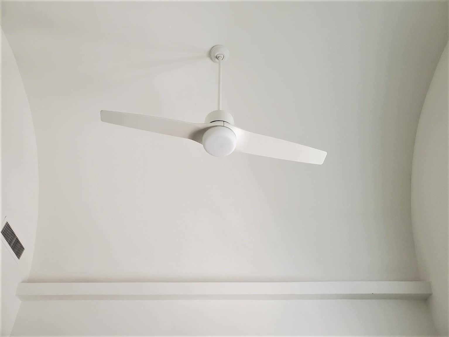 Hunter Fan Company 54 inch Wi-Fi Symphony Matte Black Ceiling Fan with LED Light Kit and Handheld Remote, Smart Fan customer photo 1