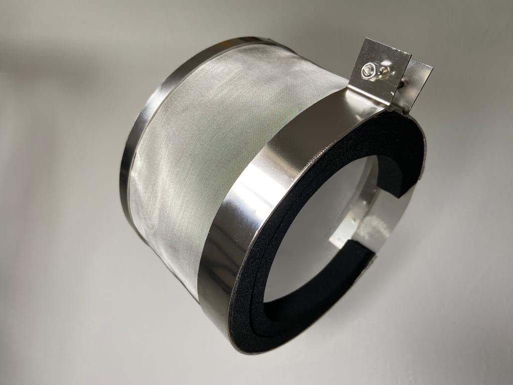 OMPERIO Smart Meter Cover RF-Radiation Shield Guard EMF Protection, Reduces EMF RF and 5G, Stainless Steel 316 Faraday Cage (Designed in USA) customer photo 2
