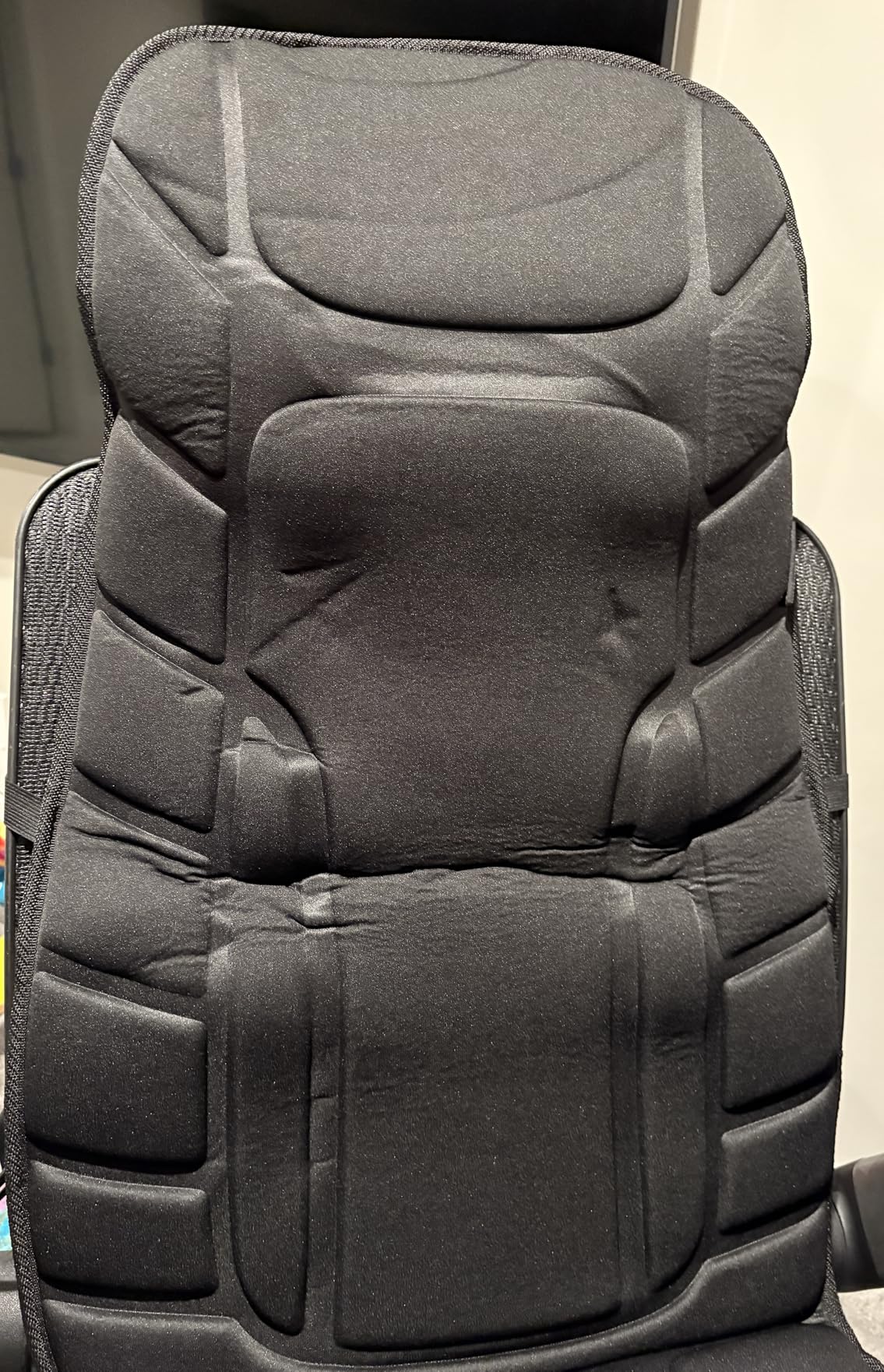 Snailax Vibration Back Massager with Heat - Massage Seat Cushion 6 Vibrating Motors 2 Heat Levels customer photo 2