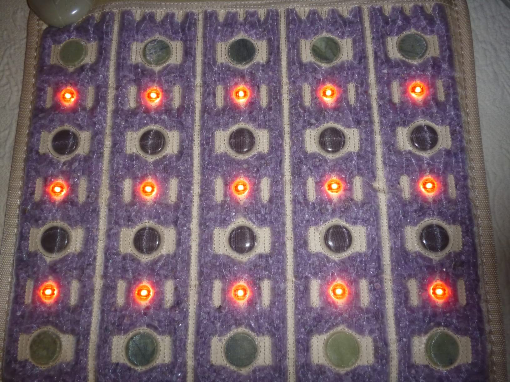 PEMF Advanced Far Infrared Heating Pad - Professional Biomat for Pain Relief and Healing - Pulsed Electromagnetic Field Therapy - Full Body Mat with Red Lights, Amethyst, Tourmaline and Jade - 72 x 24 customer photo 2