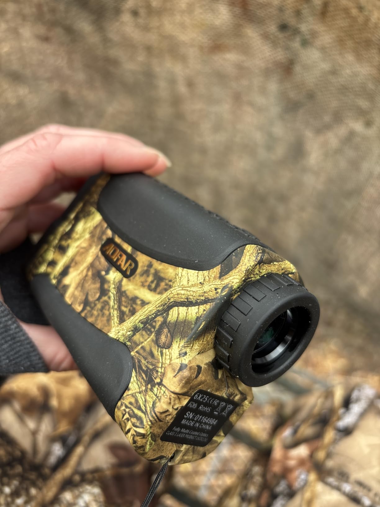 AOFAR HX-700N Hunting Range Finder 700 Yards Waterproof Archery Rangefinder for Bow Hunting with Range and Speed Mode customer photo 2