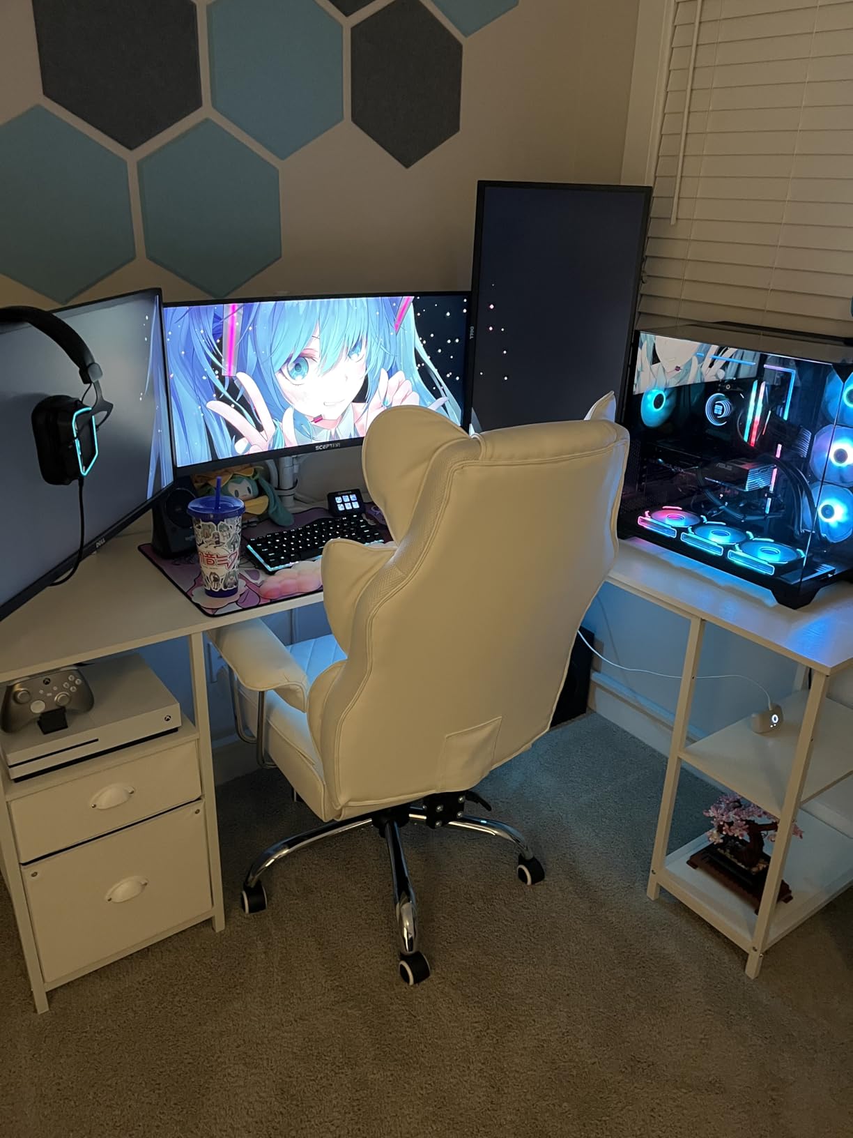 VIVO 17 to 32 inch Dual Mechanical Monitor Mount, 2 Tension Spring Arms, Adjustable Swivel Rotation customer photo 2