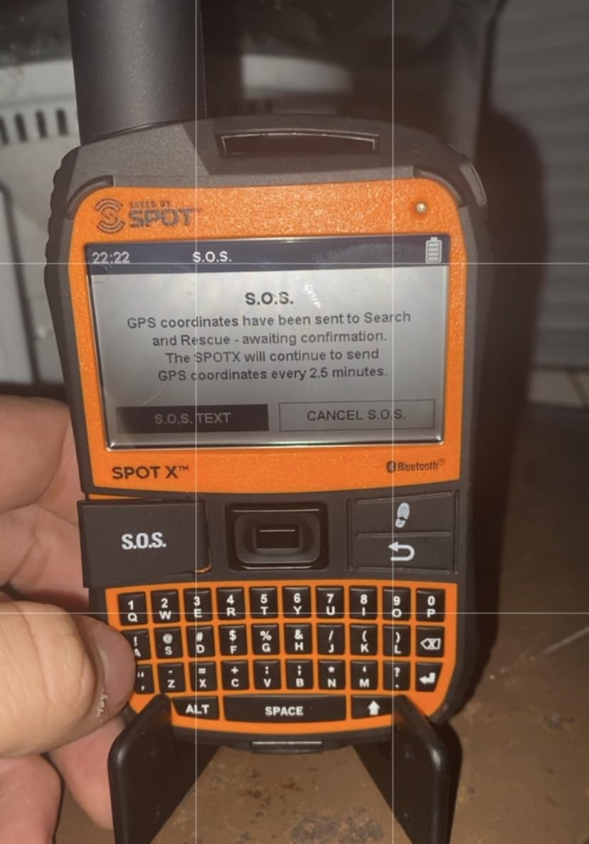SPOT X with Bluetooth 2-Way Satellite Messenger | SOS Protection | Handheld Portable 2-Way GPS Messenger for Hiking, Camping, Cars | Globalstar Satellite Network Coverage customer photo 1