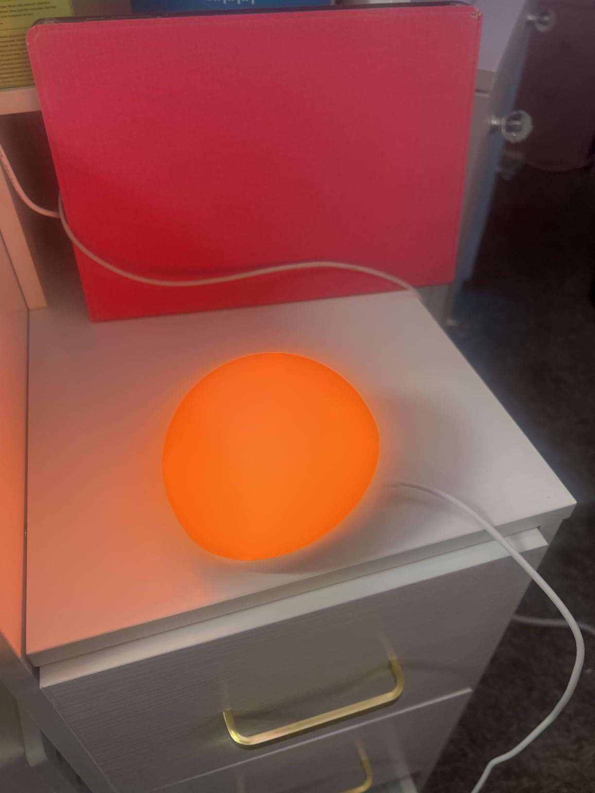 Amazon Echo Glow (newest model), Night light for kids, Works with Alexa customer photo 2