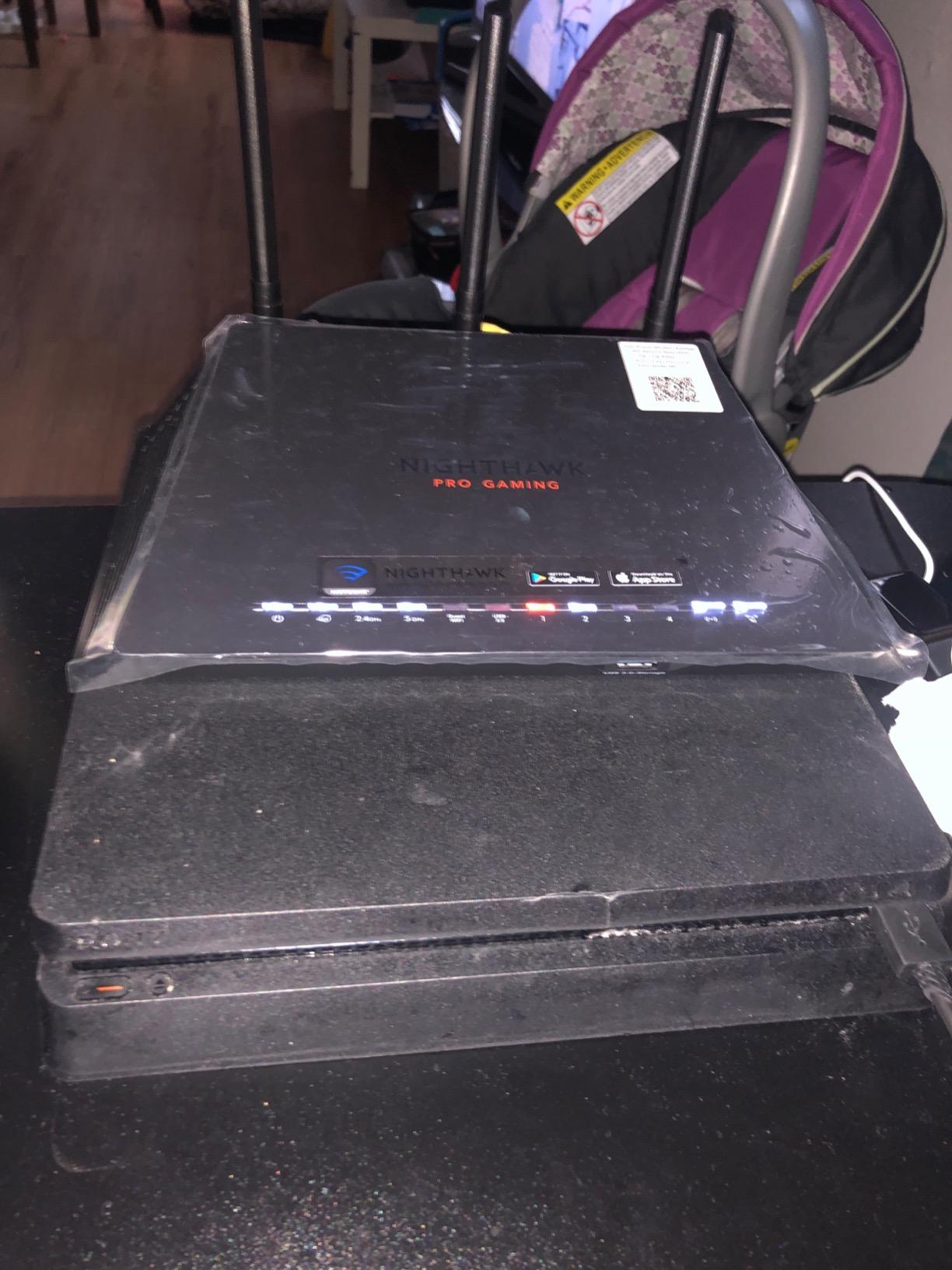 NETGEAR Nighthawk Pro Gaming XR300 WiFi Router with 4 Ethernet Ports and Wireless speeds up to 1.75 Gbps, AC1750, Optimized for Low ping customer photo 1