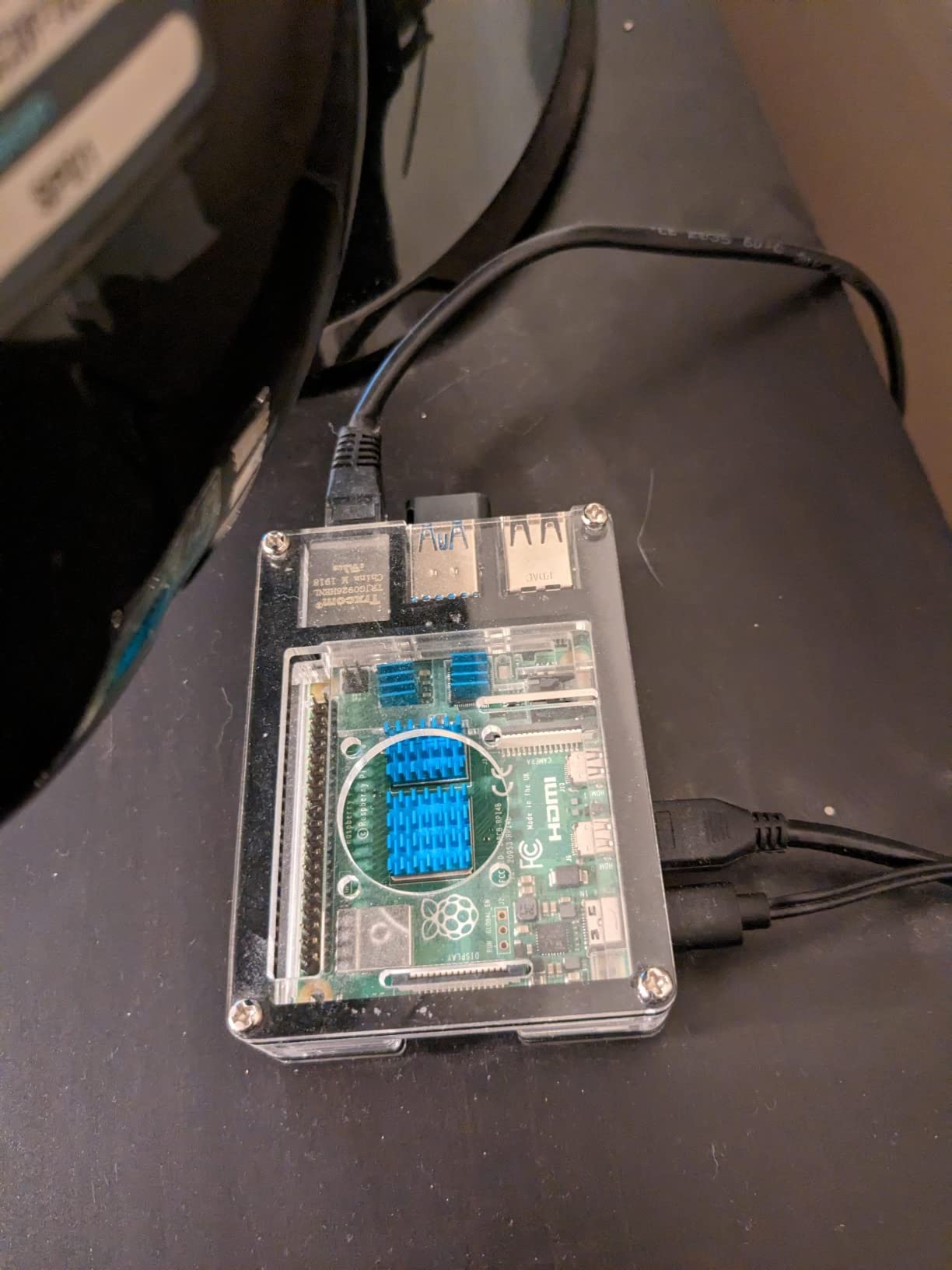 Raspberry SC15184 Pi 4 Model B 2019 Quad Core 64 Bit WiFi Bluetooth (2GB) customer photo 1