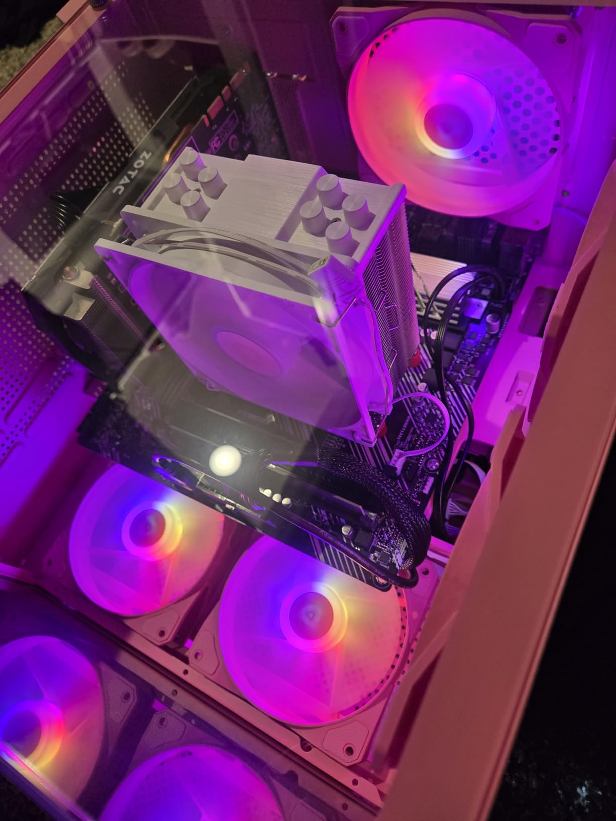 ASUS Prime B550M-A AC AMD AM4 (3rd Gen Ryzen) Micro ATX Motherboard (PCIe 4.0, WiFi, ECC Memory, 1Gb LAN, HDMI 2.1/D-Sub, 4K@60HZ, Addressable Gen 2 RGB Header and Aura Sync) customer photo 1
