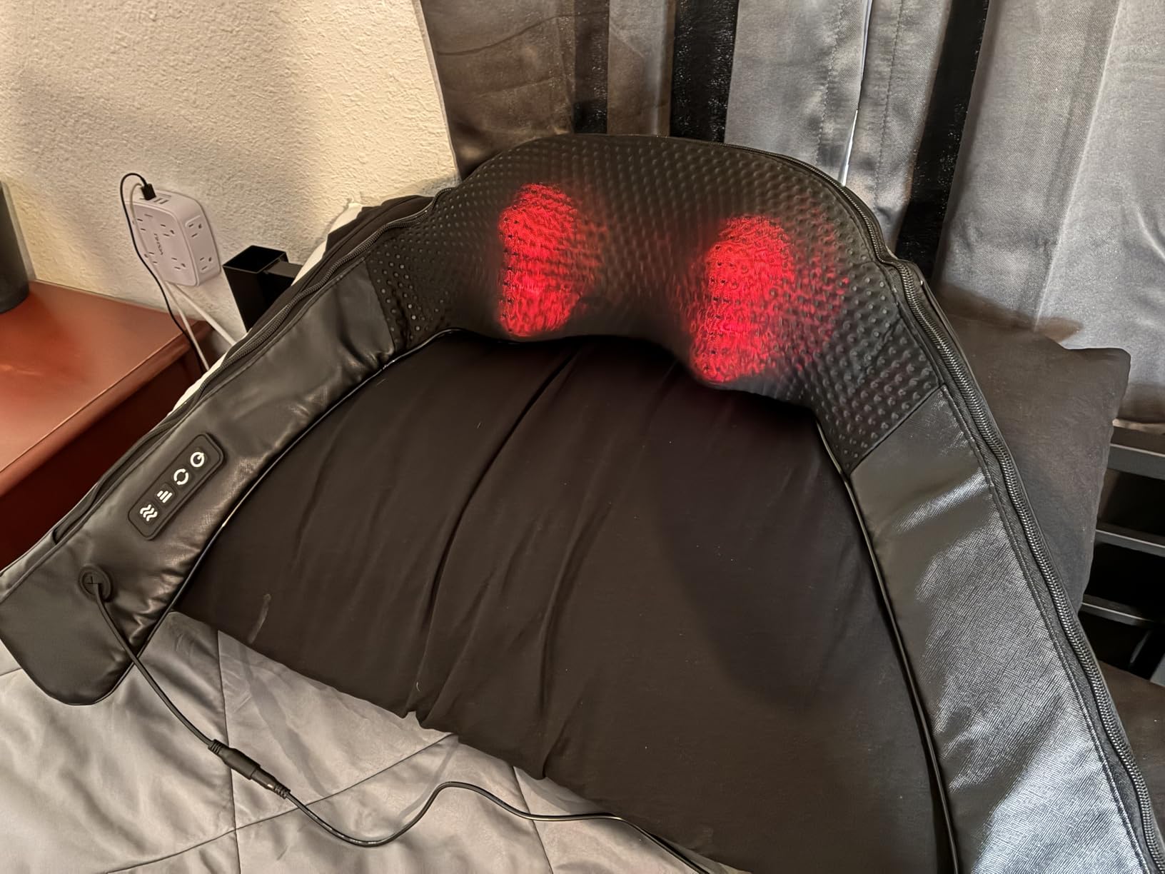 Mirakel Fathers Day Dad Gifts for Husband Men, Neck Massager for Pain Relief Deep Tissue, Electric Shiatsu Shoulder & Back Massager with Heat, Mothers Day Gifts for Mom Wife Women Her (NOT Cordless) customer photo 2