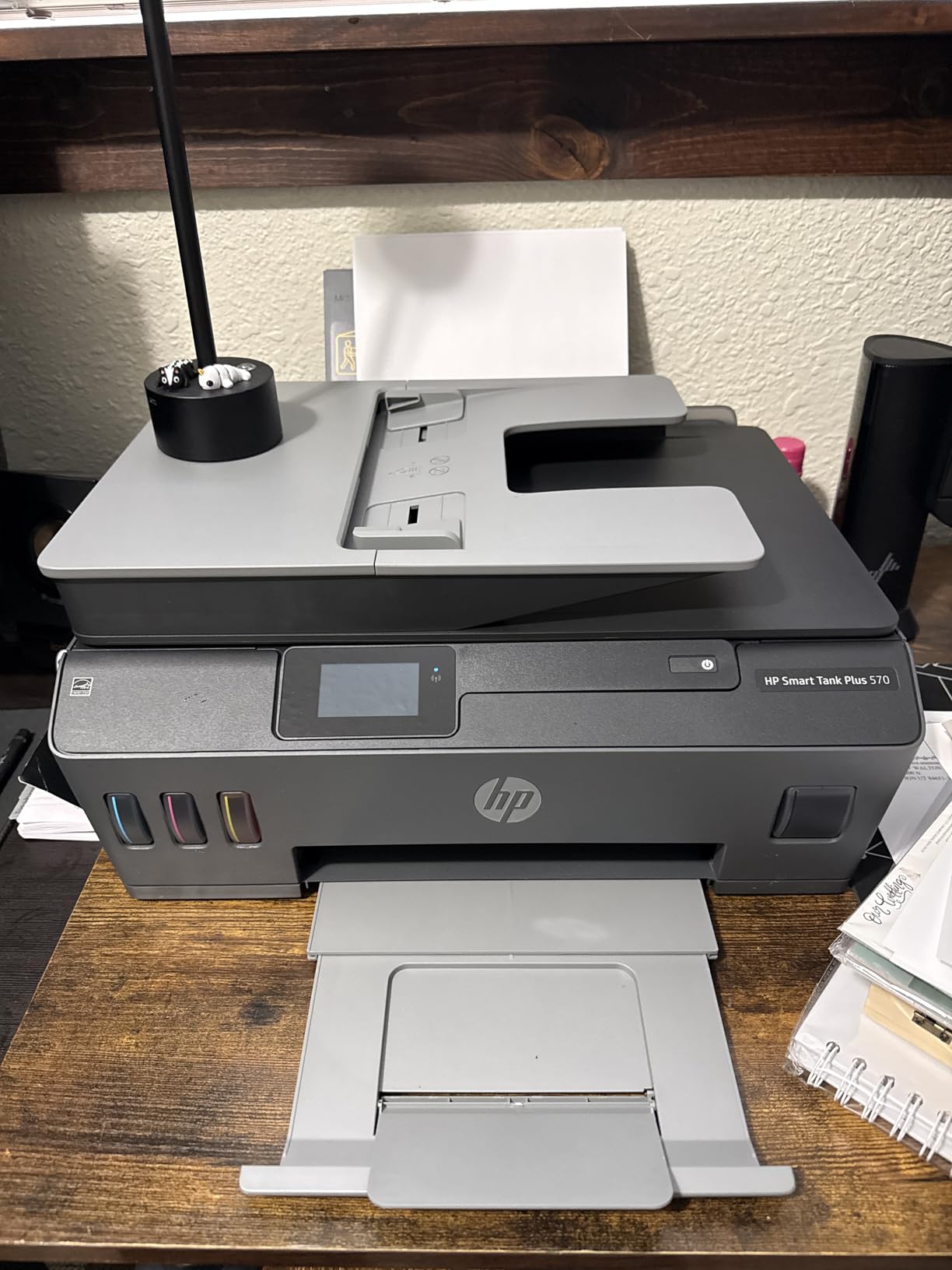 HP Smart Tank Plus 651 Wireless All-in-One Printer, Ink Tank Printer for Home Use, 2 Years of Ink Included customer photo 1