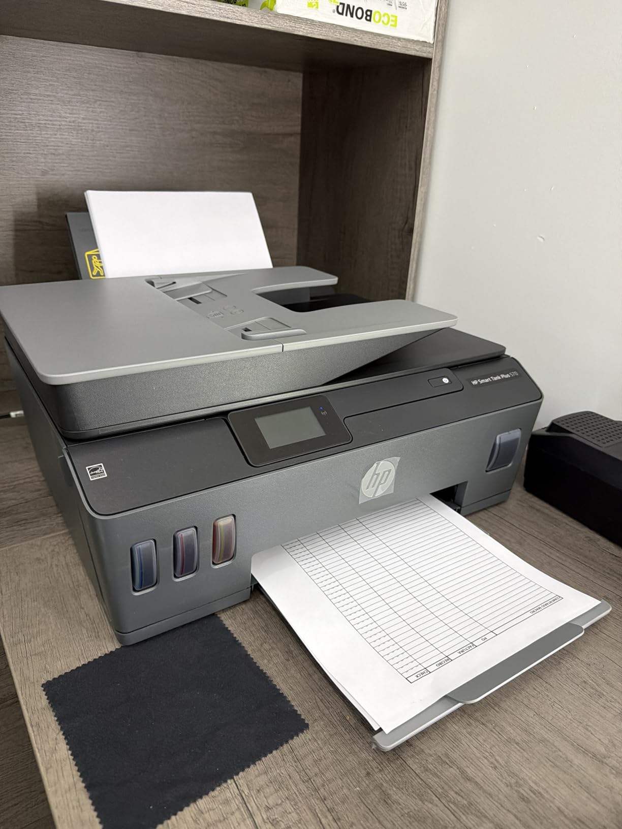 HP Smart Tank Plus 651 Wireless All-in-One Printer, Ink Tank Printer for Home Use, 2 Years of Ink Included customer photo 2