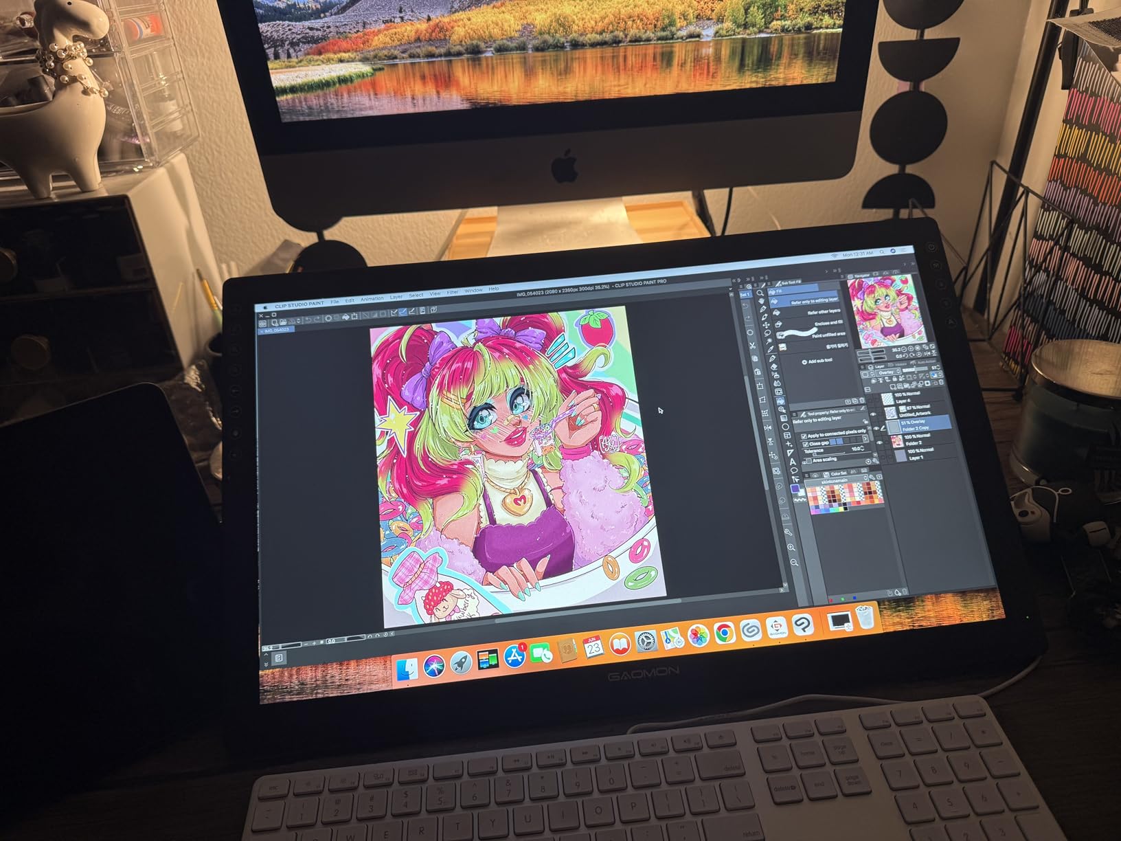 Gaomon PD1161 Drawing Tablet with Screen, Digital Art Tablet with Battery-Free Stylus, Tilt, 8 Shortcut Keys for Paint, Design, Illustration, Editing, 11.6-inch Graphics Tablet for Mac, Windows PC customer photo 1