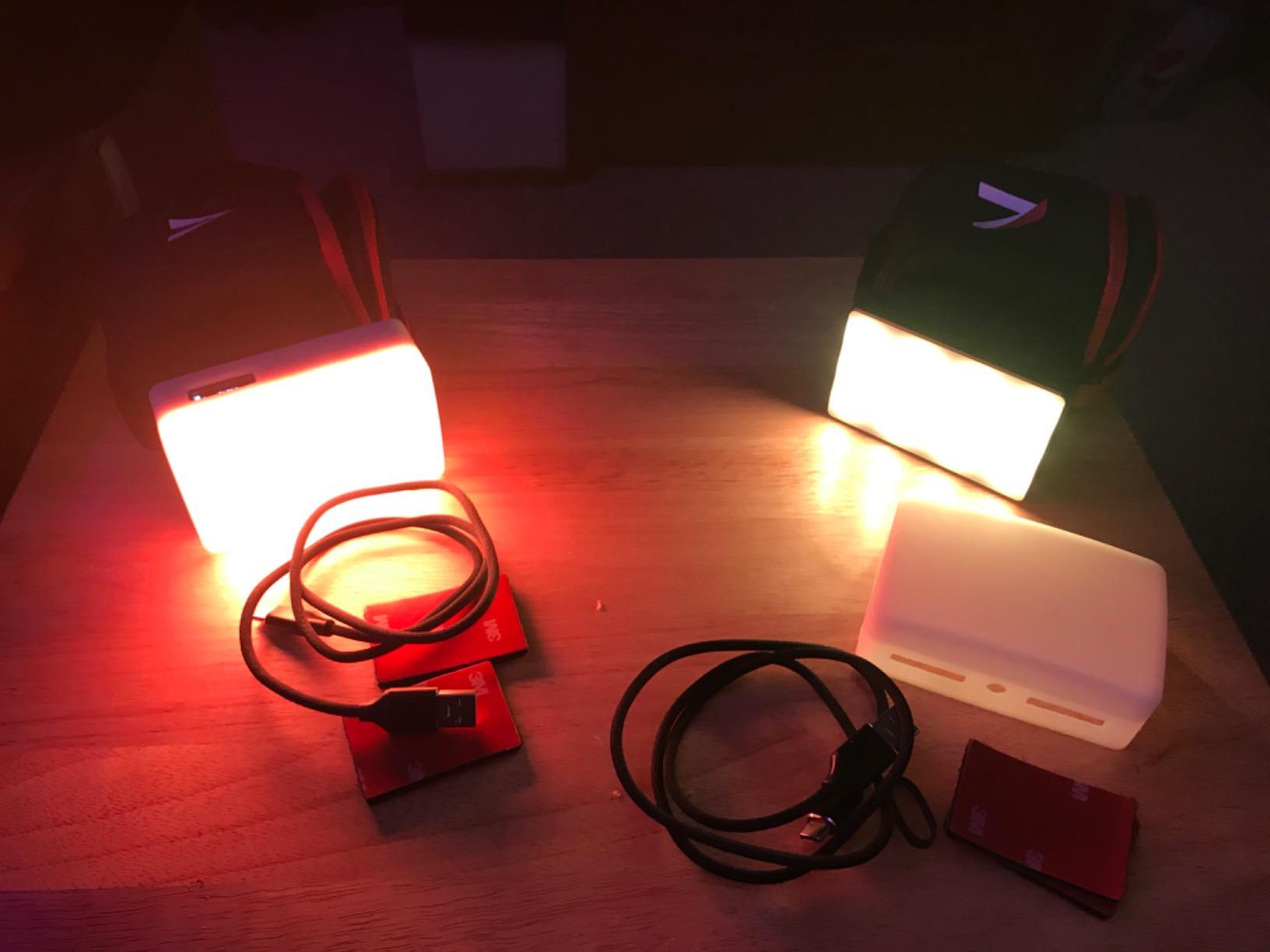 Aputure Amaran MC RGBWW Mini On Camera Video Light,3200K-6500K,CRI/TLCI 96+,HSI Mode,Support Magnetic Attraction,App with USB-C PD and Wireless Charging customer photo 1