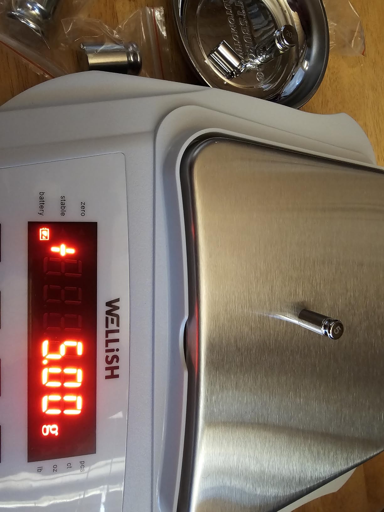 Lab Scale 2000g/0.01g High Precision Digital Scale Analytical Balance Electronic Scale for Kitchen Lab Weighing customer photo 1