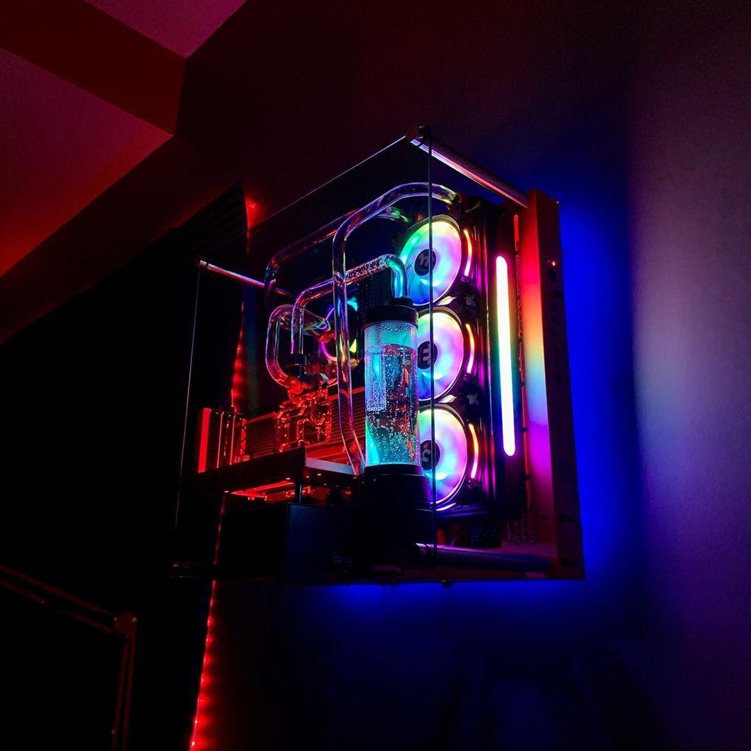 Thermaltake Pacific CL360 Max D5c Res/Pump 16.8 Million Color RGB (Alexa, Razer Chroma) Software Enabled Copper Radiator PETG Hard Tube Water Cooling Kit CL-W259-CU00SW-A customer photo 2