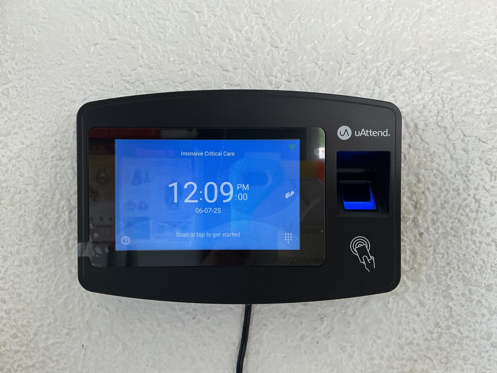 uAttend JR2000 Biometric Fingerprint, RFID, PIN Time Clock for Small Business - Cloud-Based Attendance System with Optional Payroll Integration customer photo 1