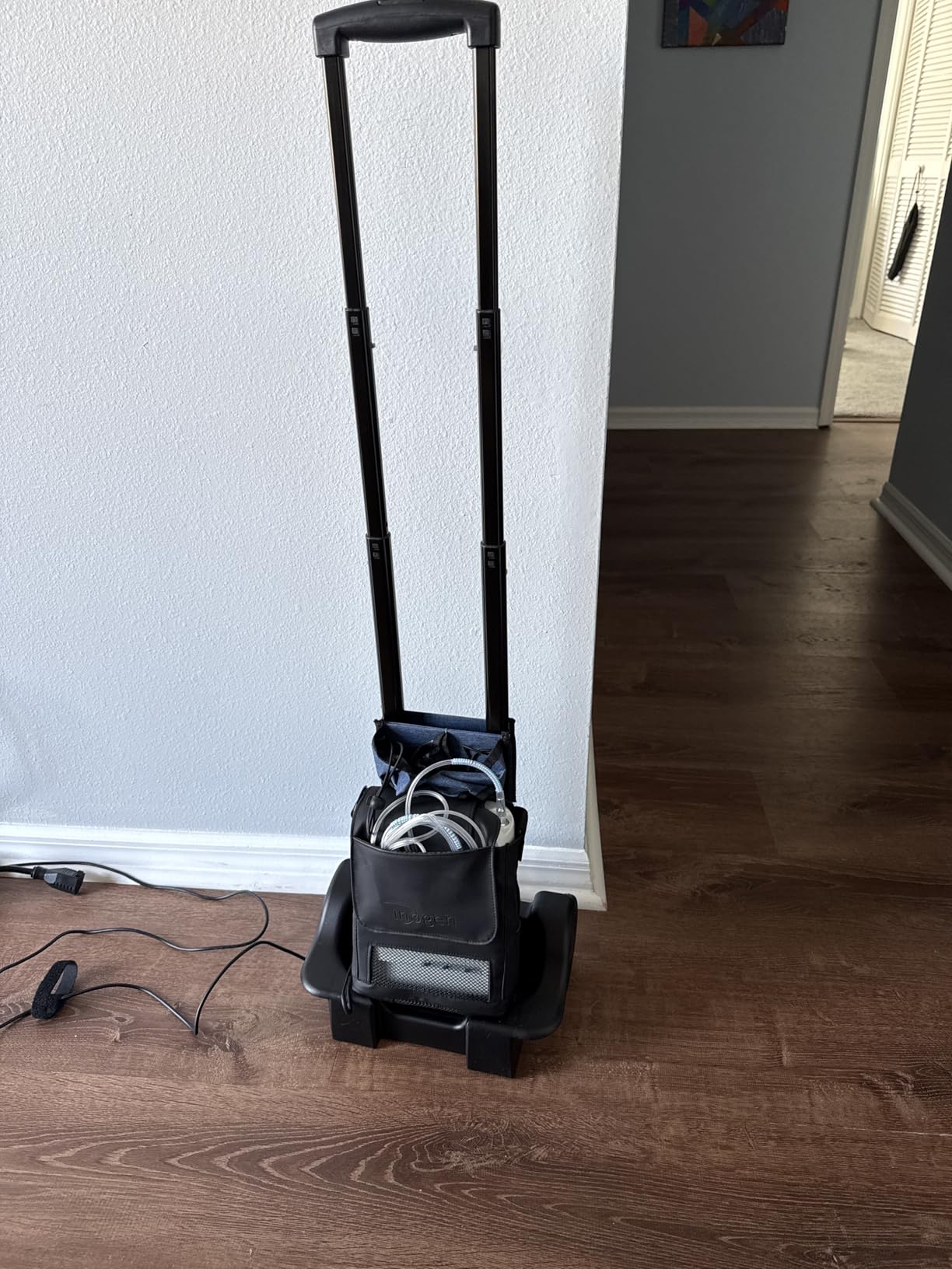 Inogen Cart - for The G3, G5, and Rove 6 - Collapsible Carrying Cart customer photo 3