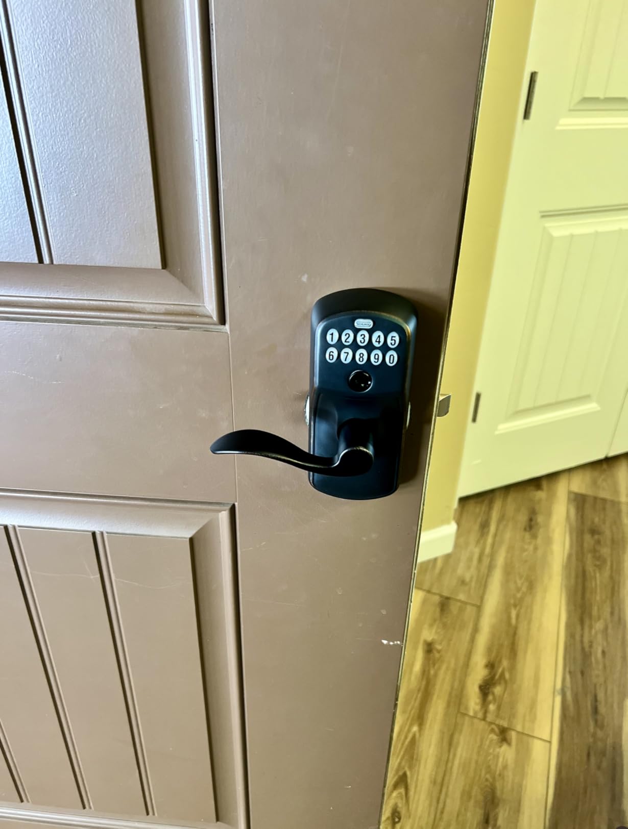 SCHLAGE FE595 CAM 622 Acc Keypad Entry with Flex Electronic Lock, Matte Black customer photo 1