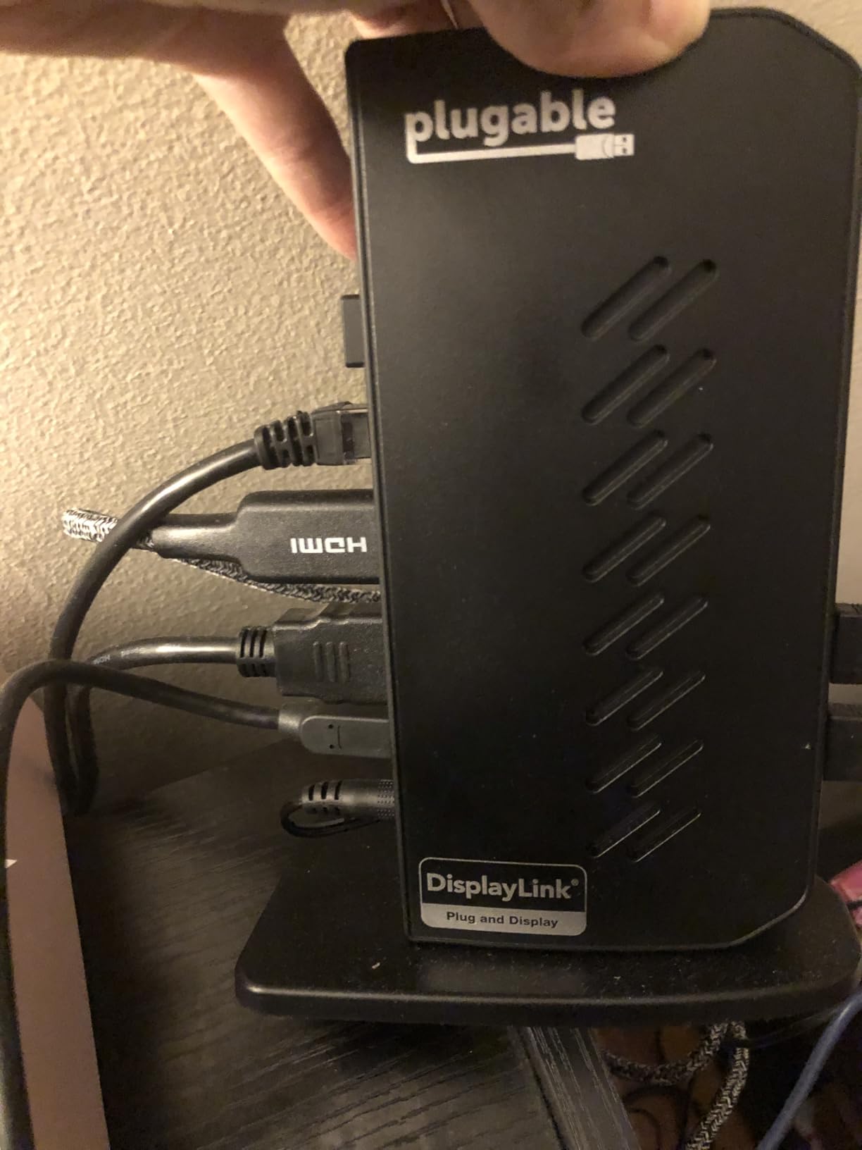 Plugable Dual 1080p HDMI Universal Docking Station for USB-C & USB 3.0 Laptop, 10 Ports, Windows/ChromeOS Plug & Play, macOS Driver Required (UD-3900Z) customer photo 2