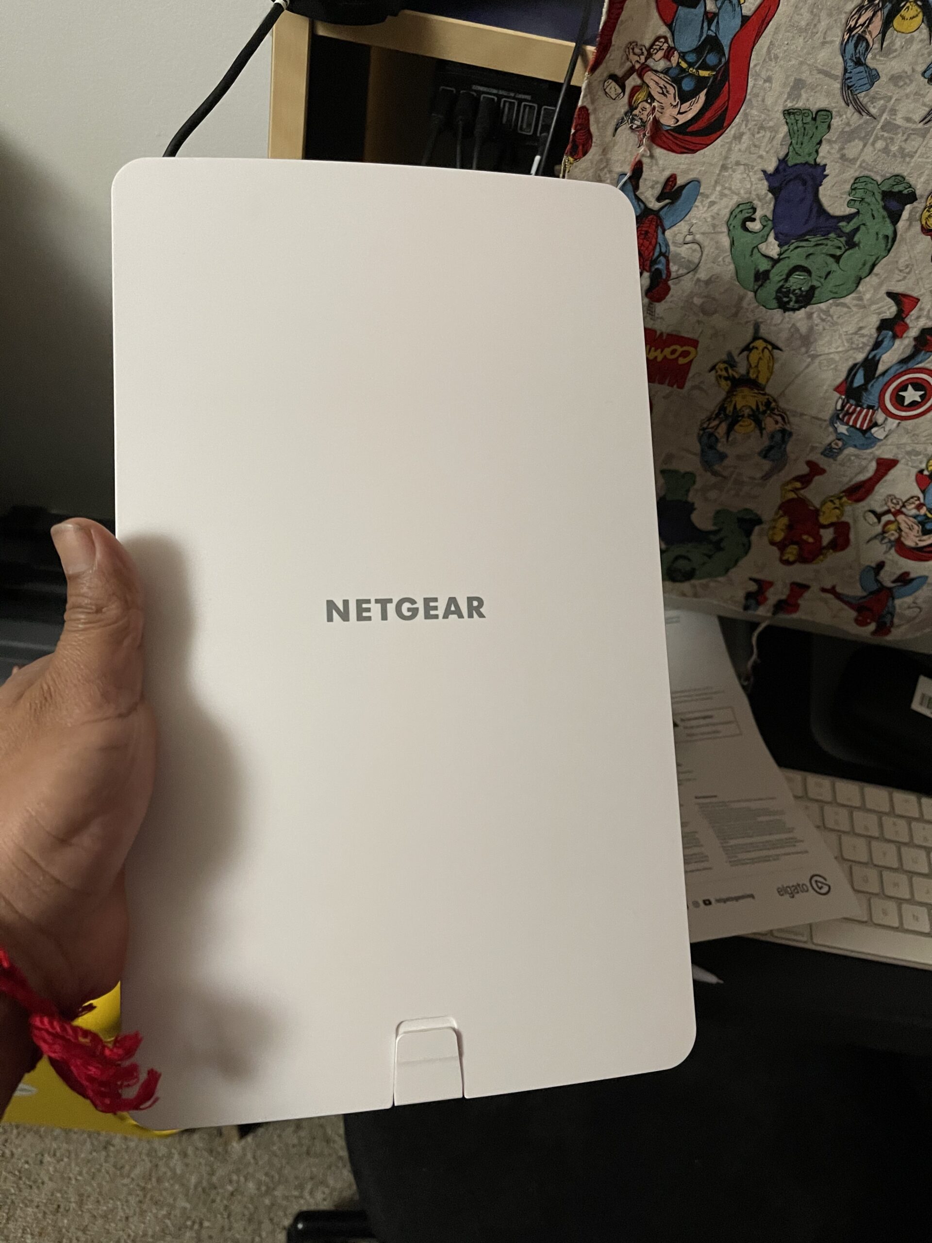 Netgear Wireless Outdoor Access Point (WAX610Y) - WiFi 6 Dual-Band AX1800 Speed | Up to 200 Devices | 1x2.5G Ethernet Port | IP55 Weatherproof customer photo 2