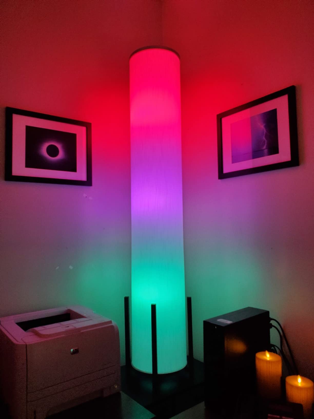 Philips Hue A19 LED Smart Light Bulb - White and Color Ambiance - 60W Indoor Light Bulb - 3 Pack customer photo 2