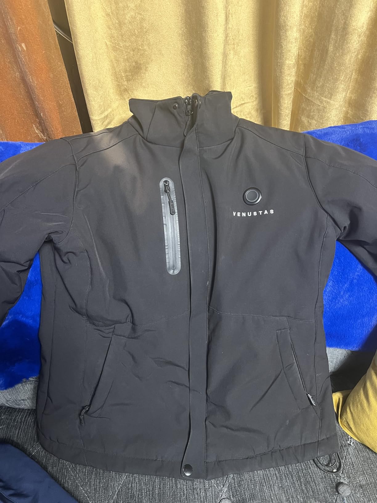 Venustas Women's Heated Jacket with Battery Pack, Waterproof & Windproof Electric Insulated Heated Coat With Detachable Hood customer photo 2