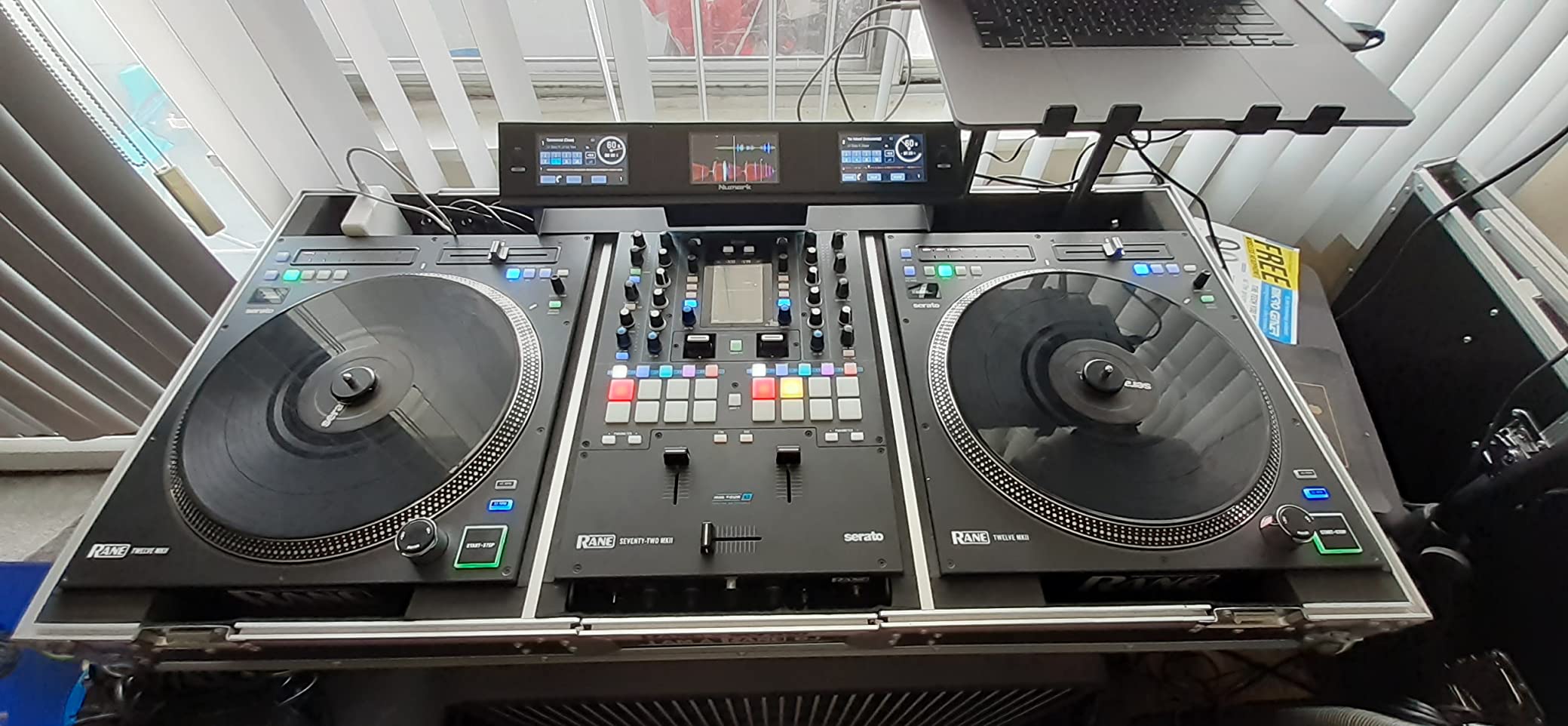 RANE Twelve MKII 12-Inch Motorized Vinyl Like DJ MIDI Controller Turntable with USB MIDI and DVS Control customer photo 1