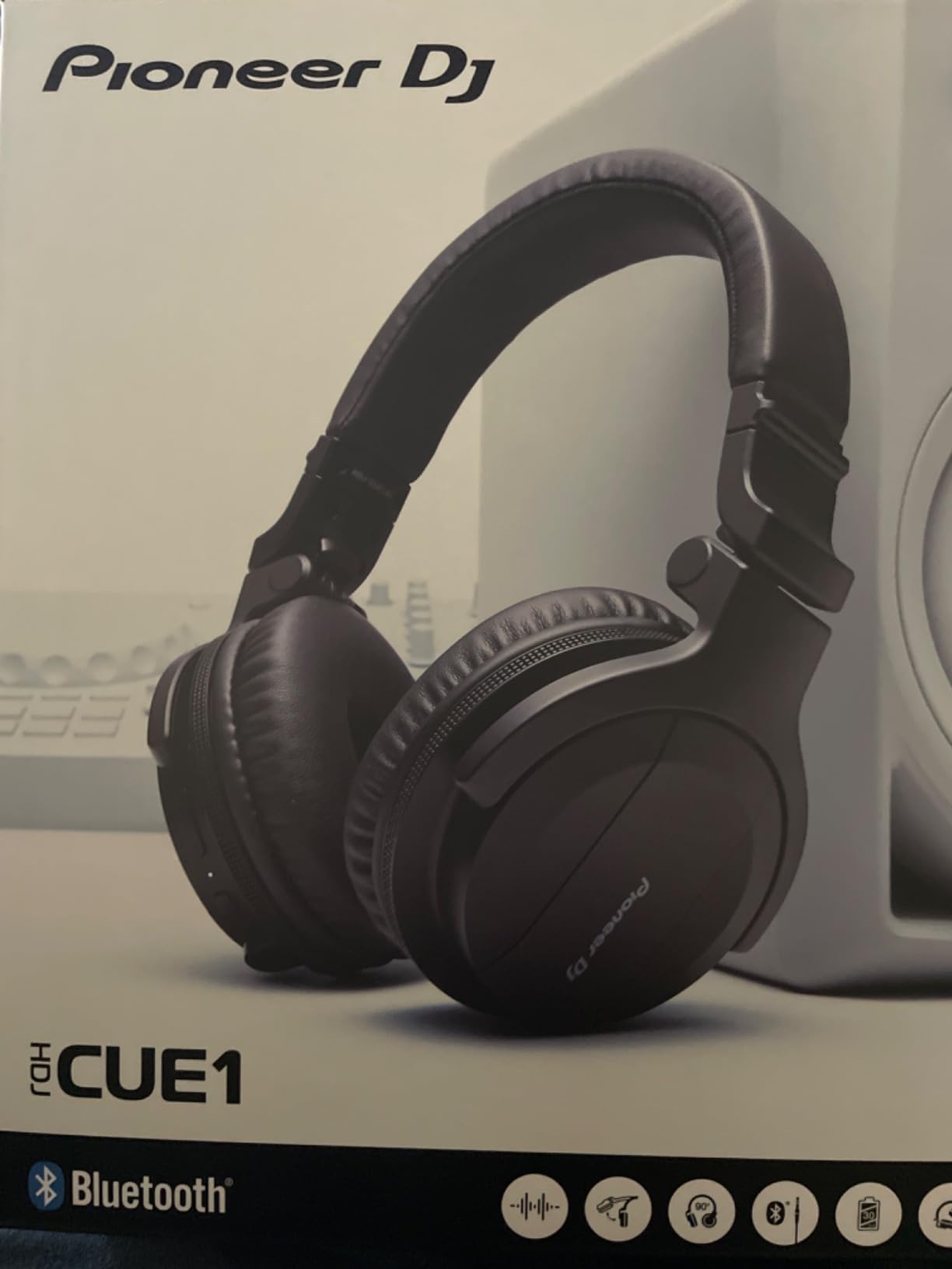 Pioneer DJ HDJ-CUE1BT-K On-Ear Wired Headphones with Bluetooth, Black customer photo 1