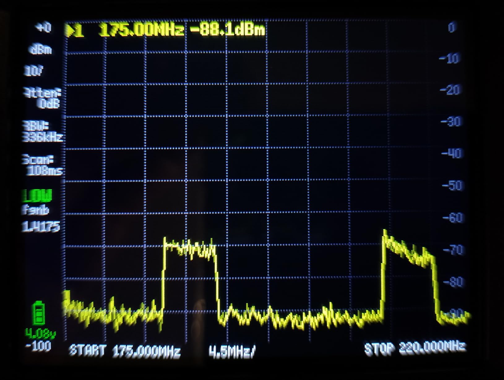 Portable Tinysa Spectrum Analyzer, AURSINC V0.3.1 Handheld Frequency Analyzer, Signal Generator 100kHz to 960MHz MF/HF/VHF UHF Input ESD Protected Function with 2.8 inch Touchscreen customer photo 3