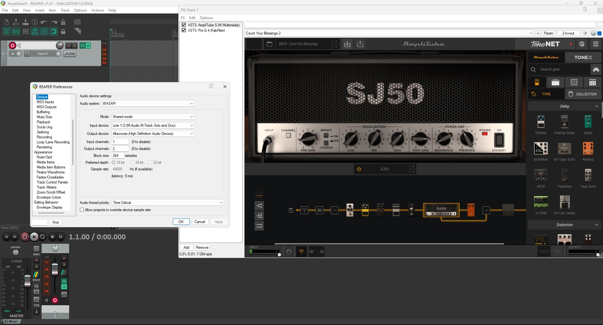 M-Audio M-Track Solo USB Audio Interface for Recording, Streaming and Podcasting with XLR, Line and DI Inputs customer photo 2