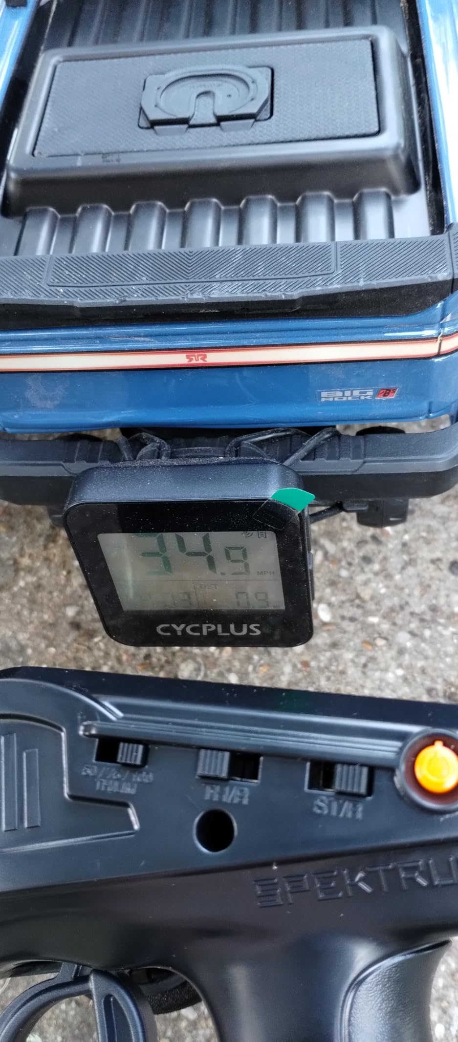 CYCPLUS GPS Bike Computer, Wireless Cycling Computer with Automatic Backlight, Bicycle Speedometer Odometer with Waterproof and Lager Battery, Provide Professional Data Analysis customer photo 2