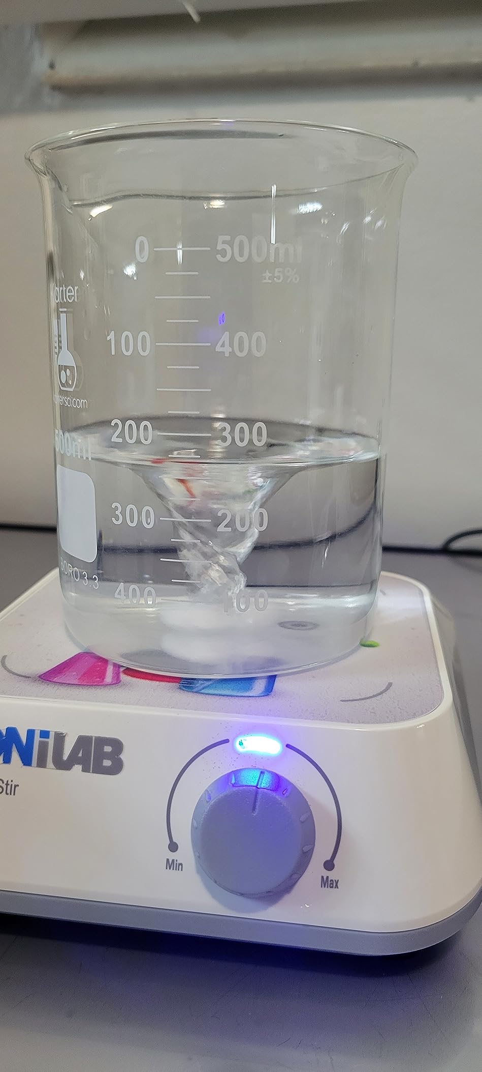 ONiLAB Magnetic Stirrer with 8PCS stir bar Set and stir bar Retriever, Magnetic Mixer Max Stirring Capacity 3000ml(No Heating) customer photo 1