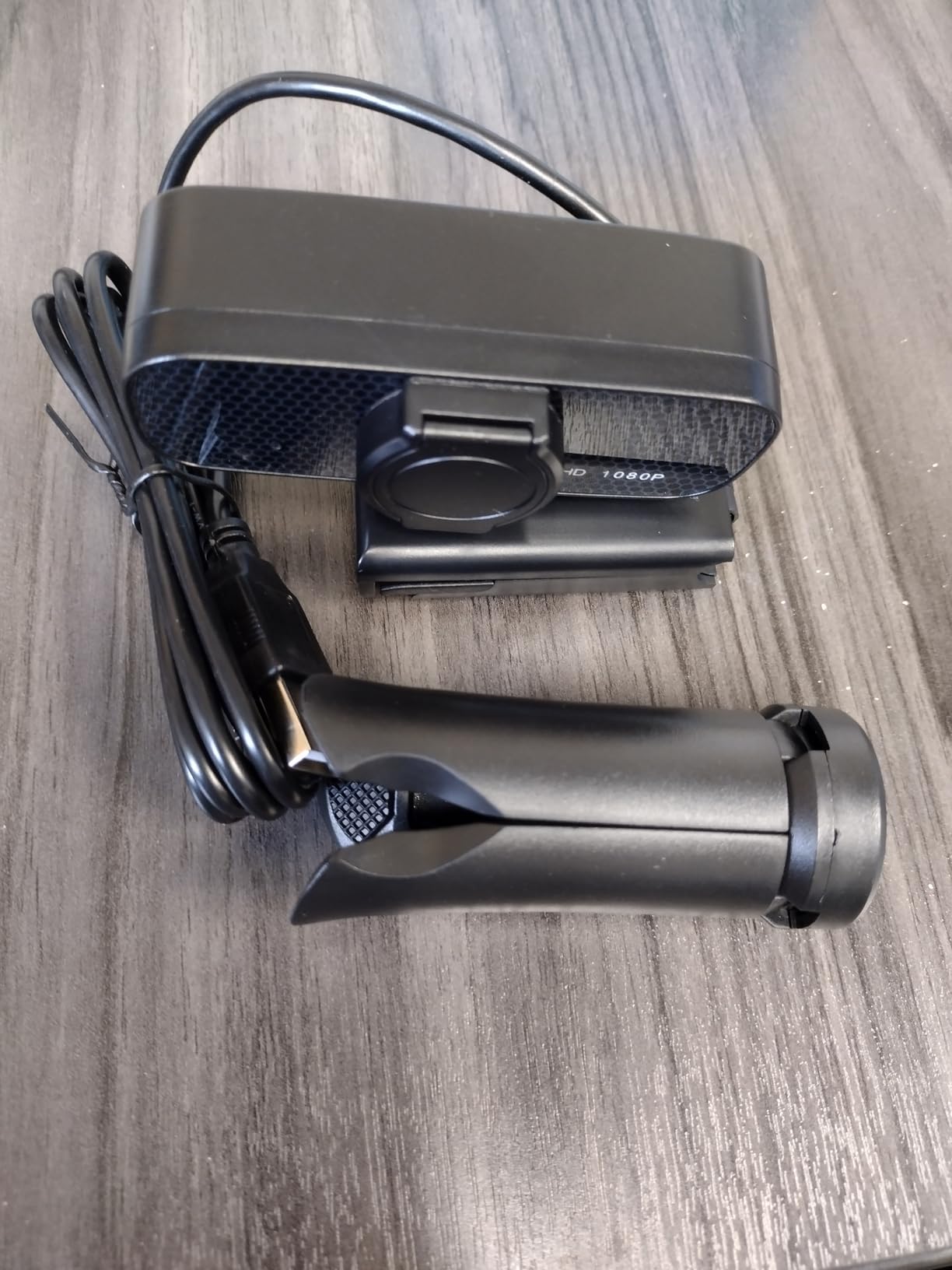 Tewiky Full HD Webcam with Built-in Microphone and Rotatable Tripod, 1080P Video and Wide Angle Camera, Privacy Cover, for Desktop PC or Laptop Computer customer photo 1