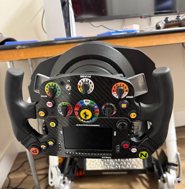 Thrustmaster Ferrari SF 1000 Edition Formula Wheel Add On (compatible w/ PS5, PS5 Pro, PS4, XBOX Series X/S, One, PC) customer photo 1