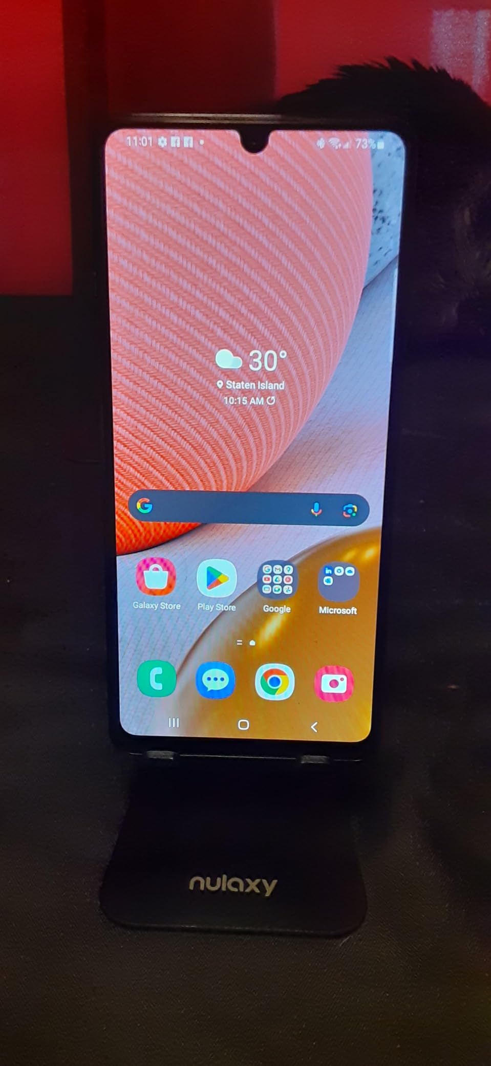 Samsung Galaxy A42 5G, Factory Unlocked, US Version, 128GB, Black (Renewed) customer photo 1