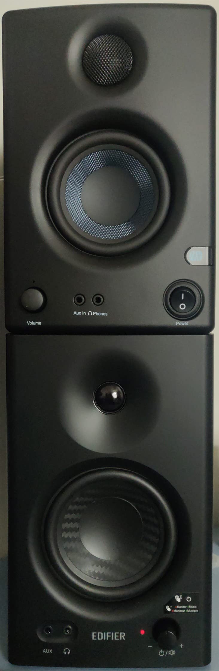 Edifier MR4 Powered Studio Monitor Speakers, 1