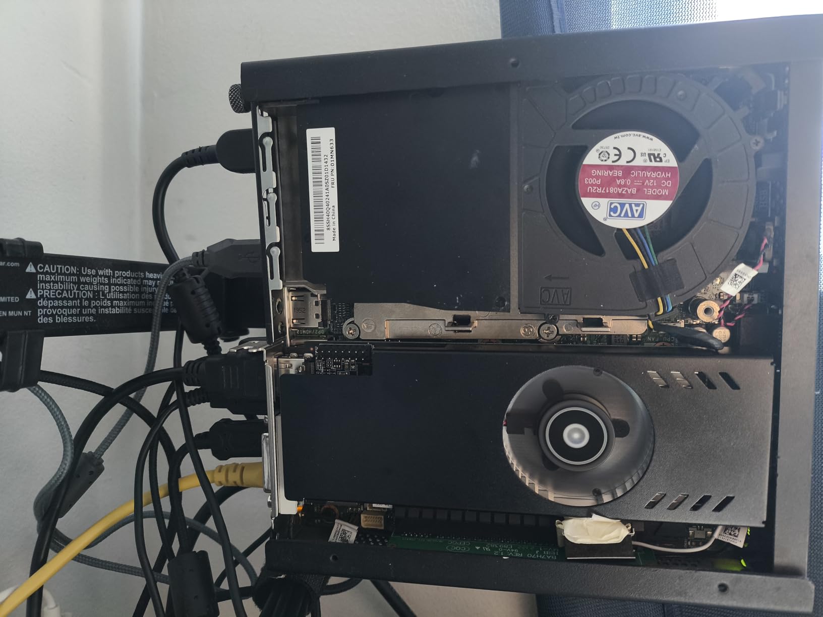 Radeon RX 550 Low Profile Graphics Card, 4GB GDDR5 128-bit, HDMI VGA DVI-D, Video Card for PC Gaming, Computer GPU, for Desktop SFF Small Form Factor, DirectX 12 customer photo 1